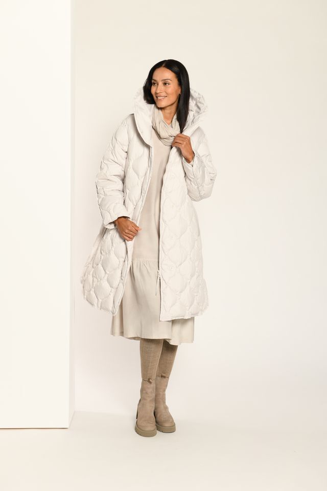 Coat in Chalk