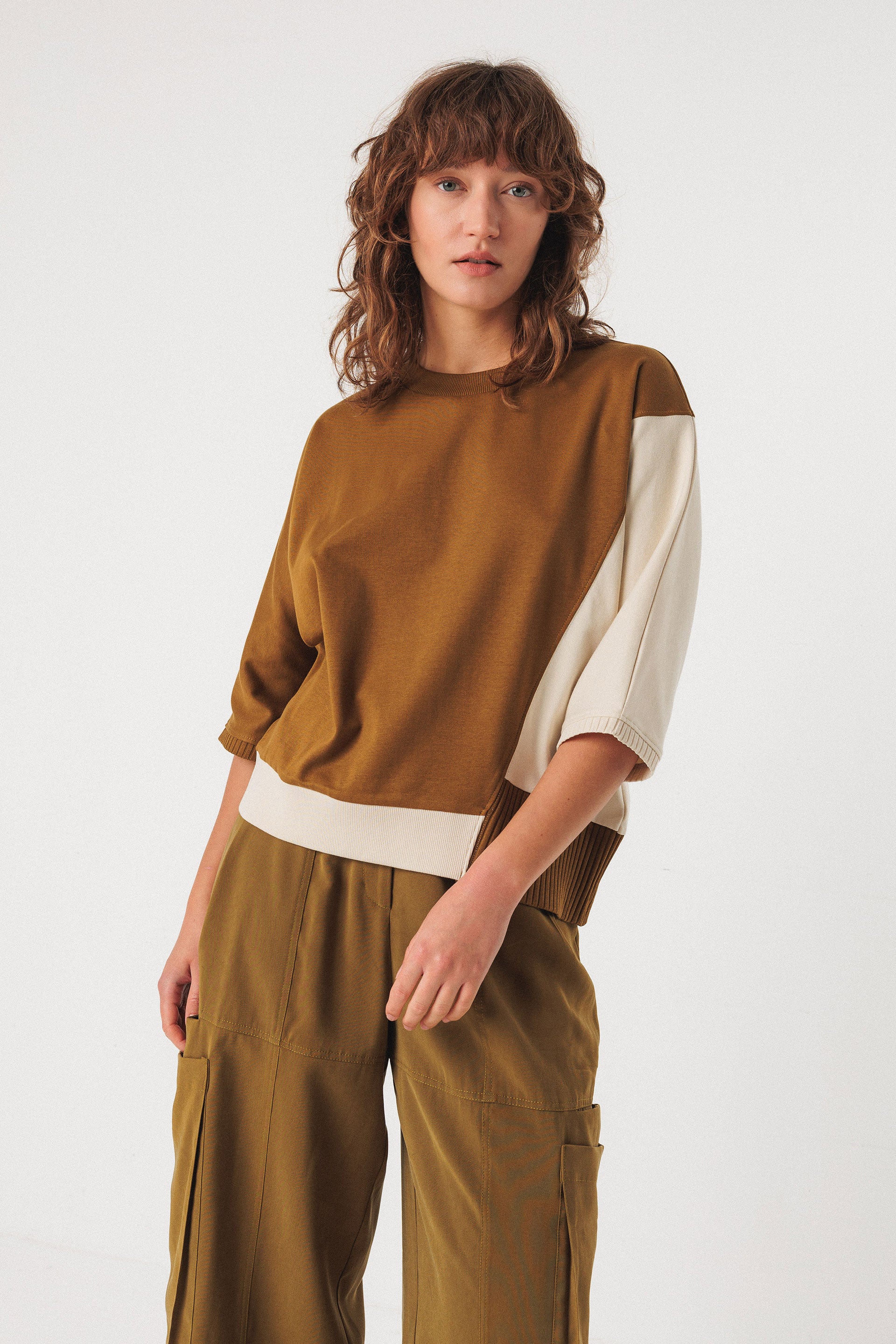 Aloria - Gots T-Shirt in Olive Green