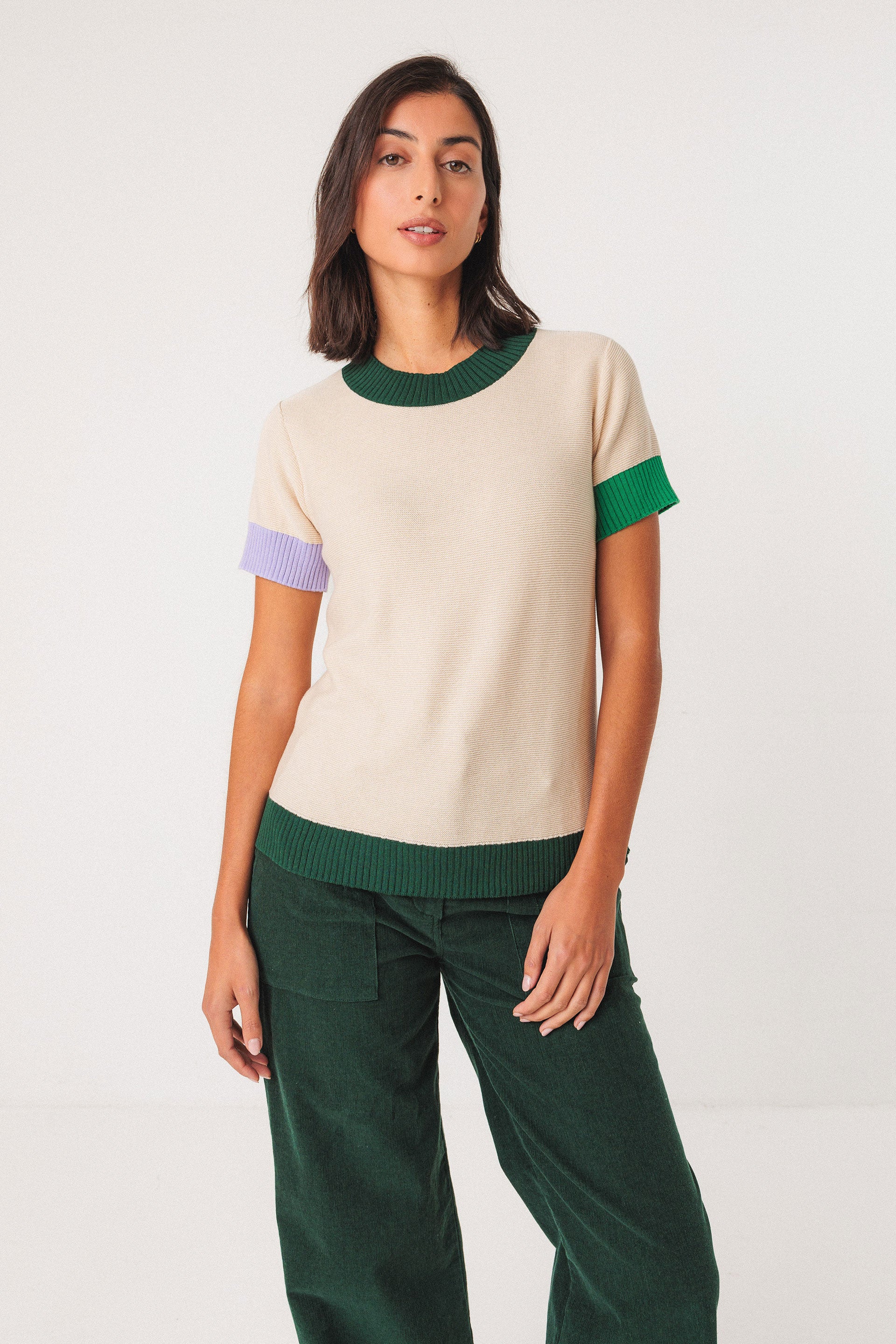 Arhan-Gots T-Shirt in Cream