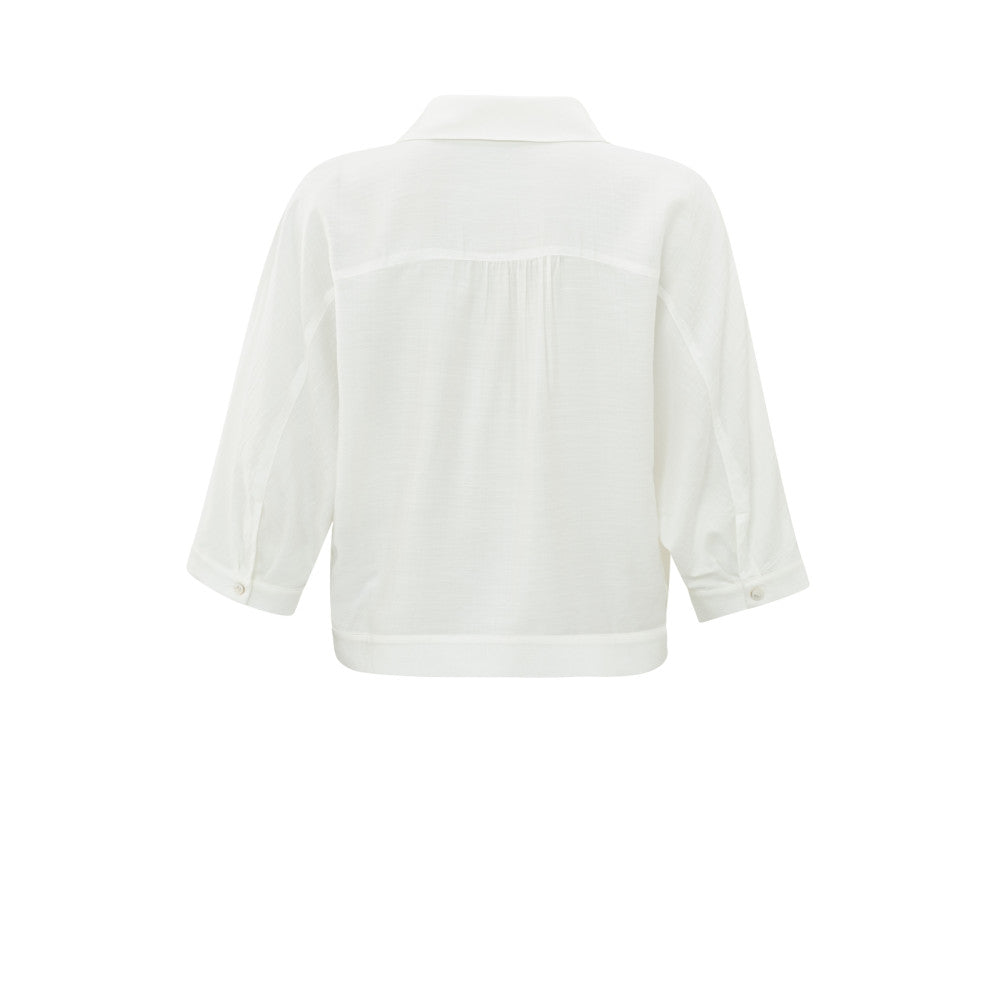 Batwing Blouse in Off White