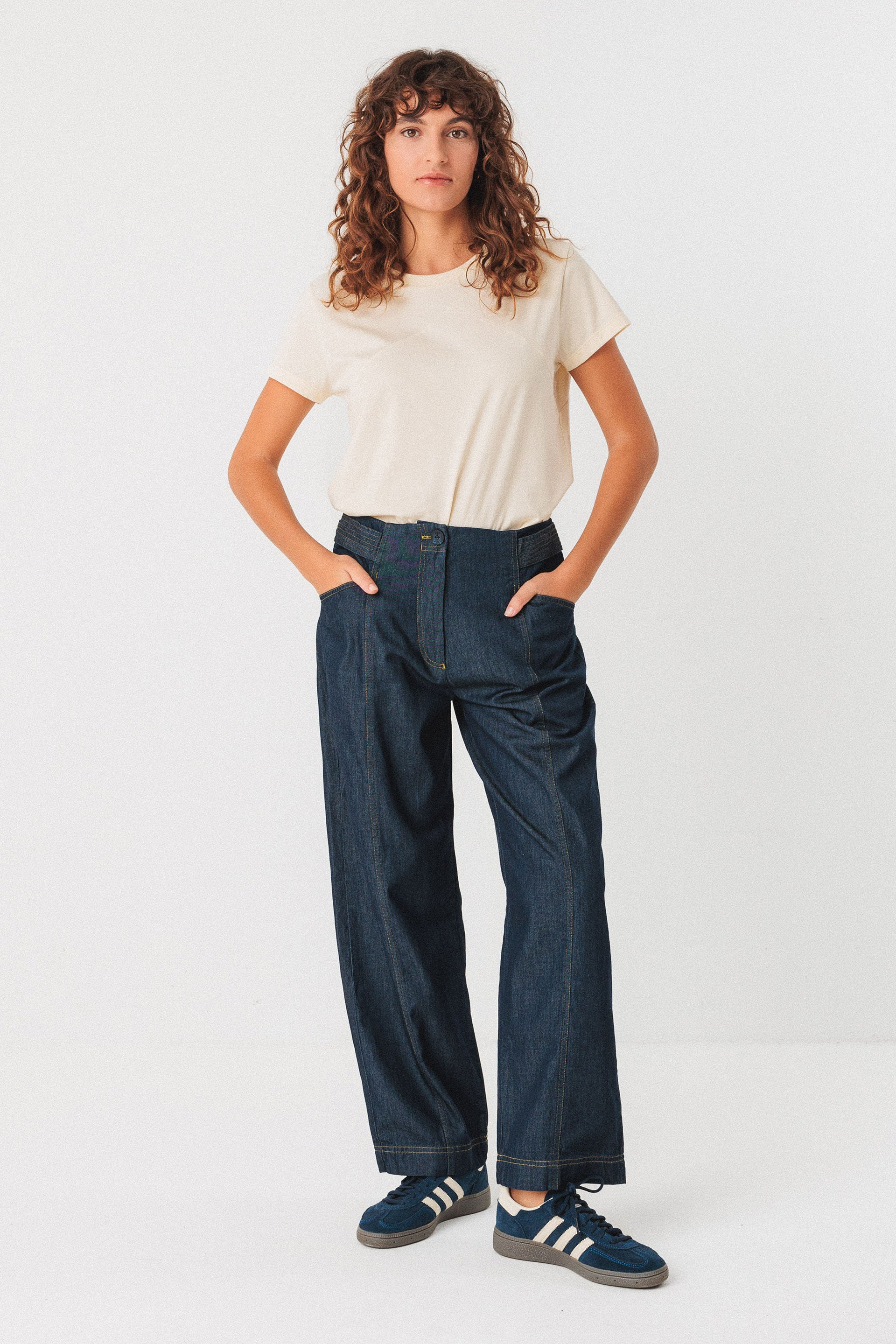 Bezi - Gots Trouser in Raw Denim