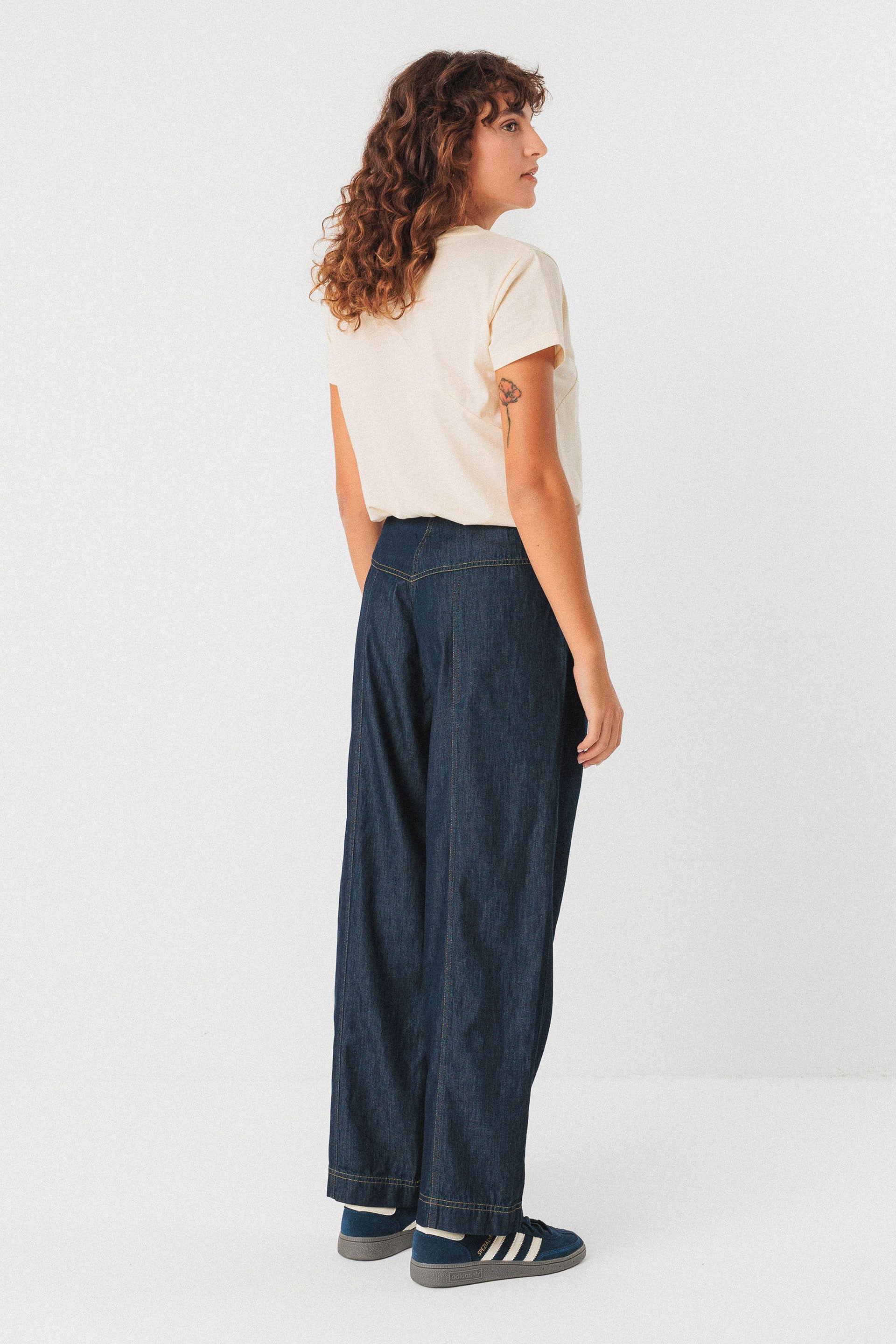 Bezi - Gots Trouser in Raw Denim