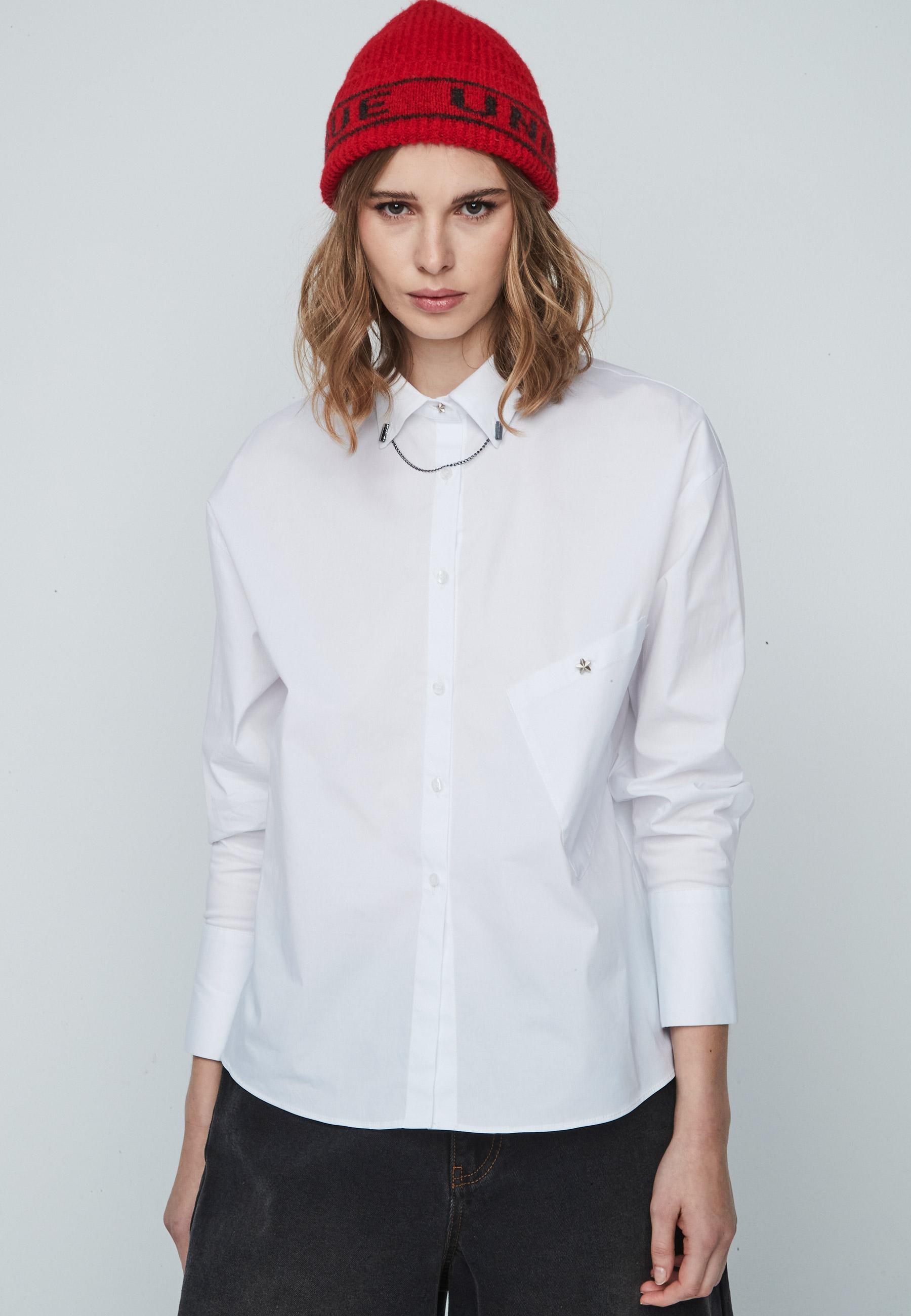 Hanya Blouse in White