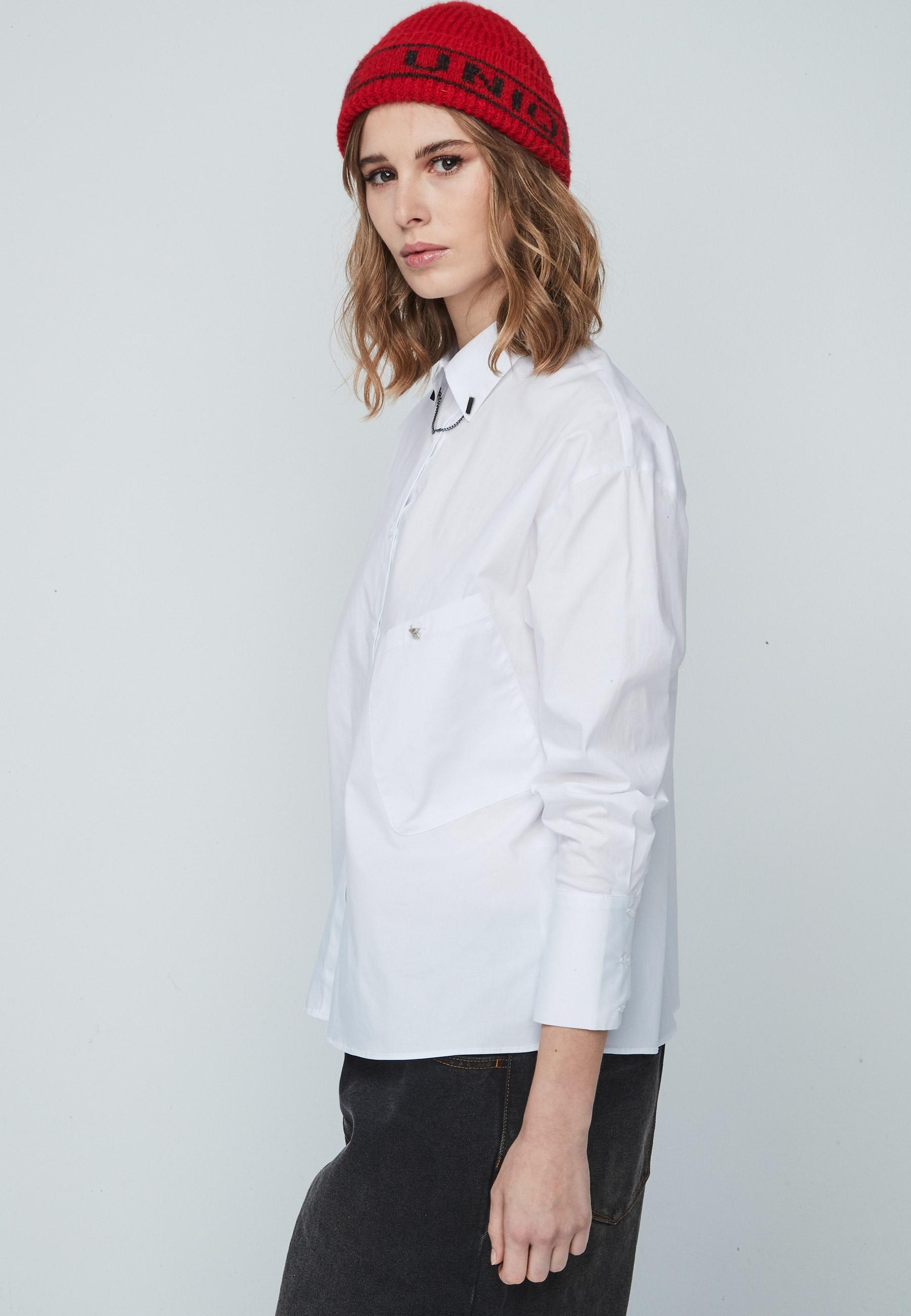 Hanya Blouse in White