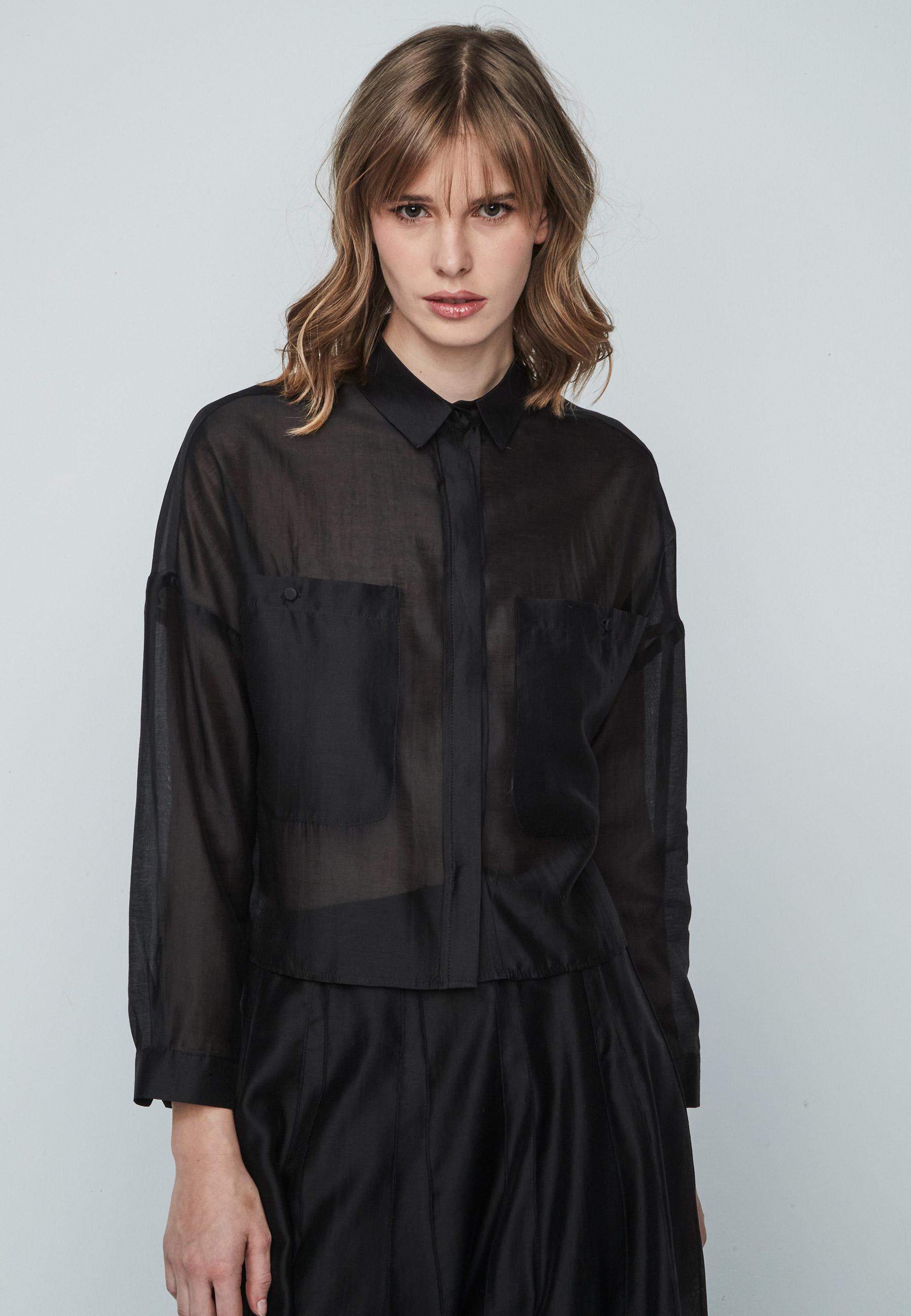 Odile Blouse in Black