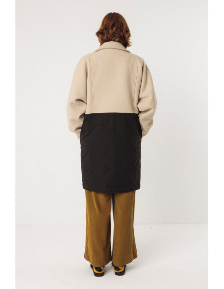 Igaro Coat in Cream