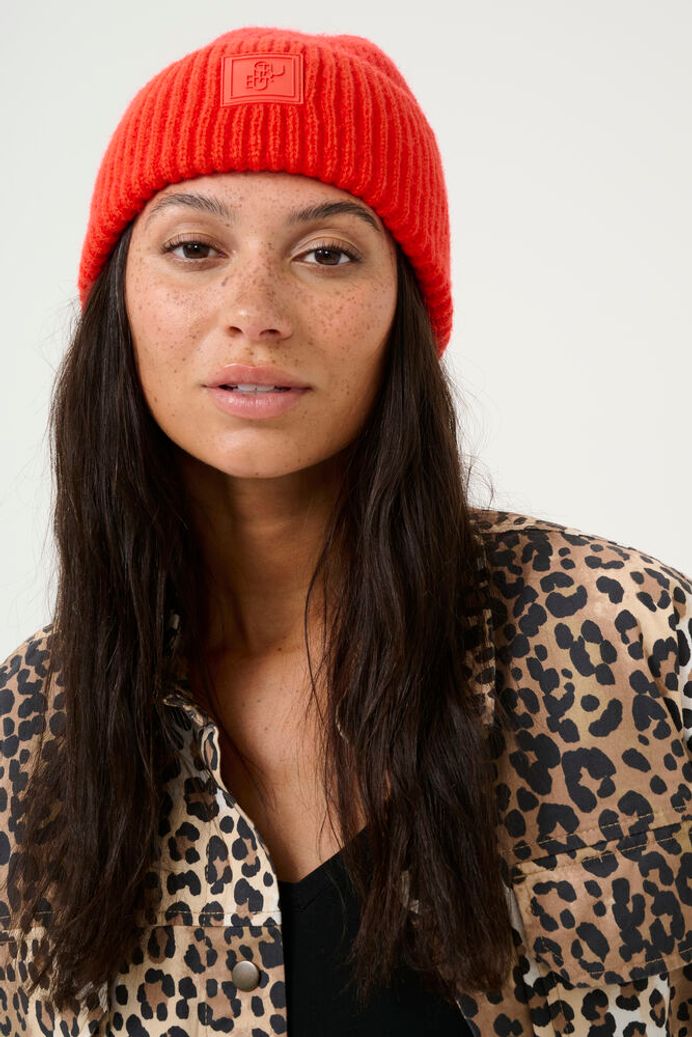 Merva Hat in Russet Orange