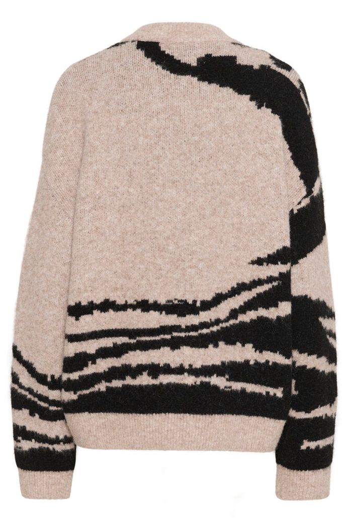 Zinna Cardigan in Dune Melange