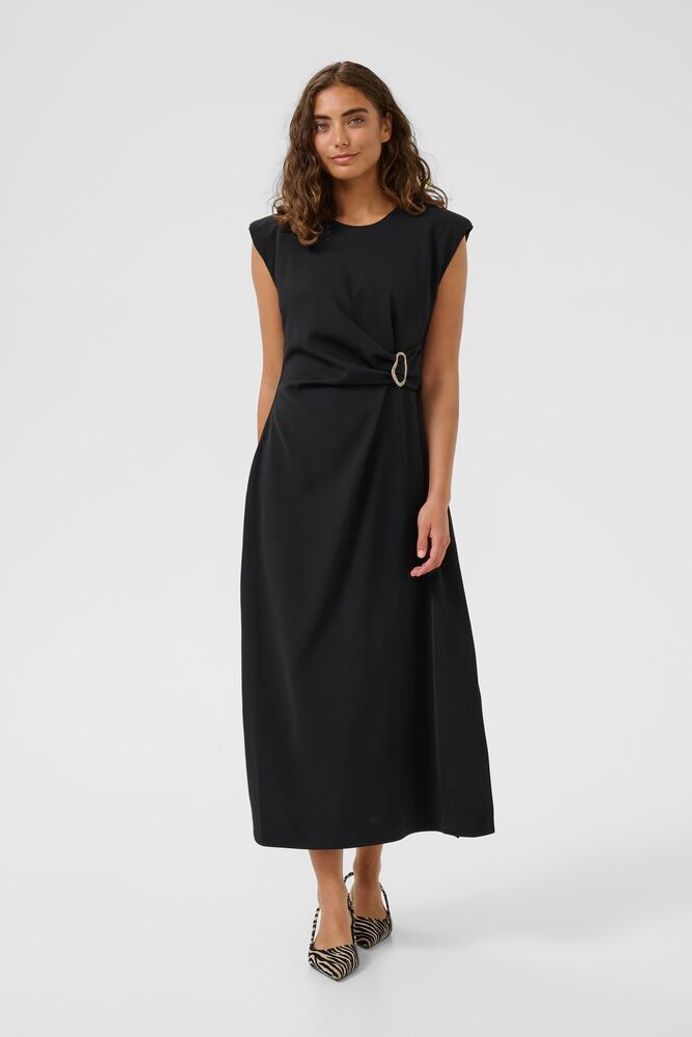 Slinky Aram Dress in Black