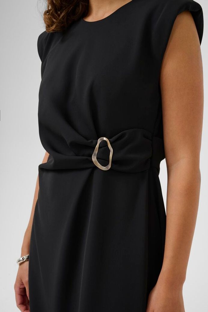 Slinky Aram Dress in Black