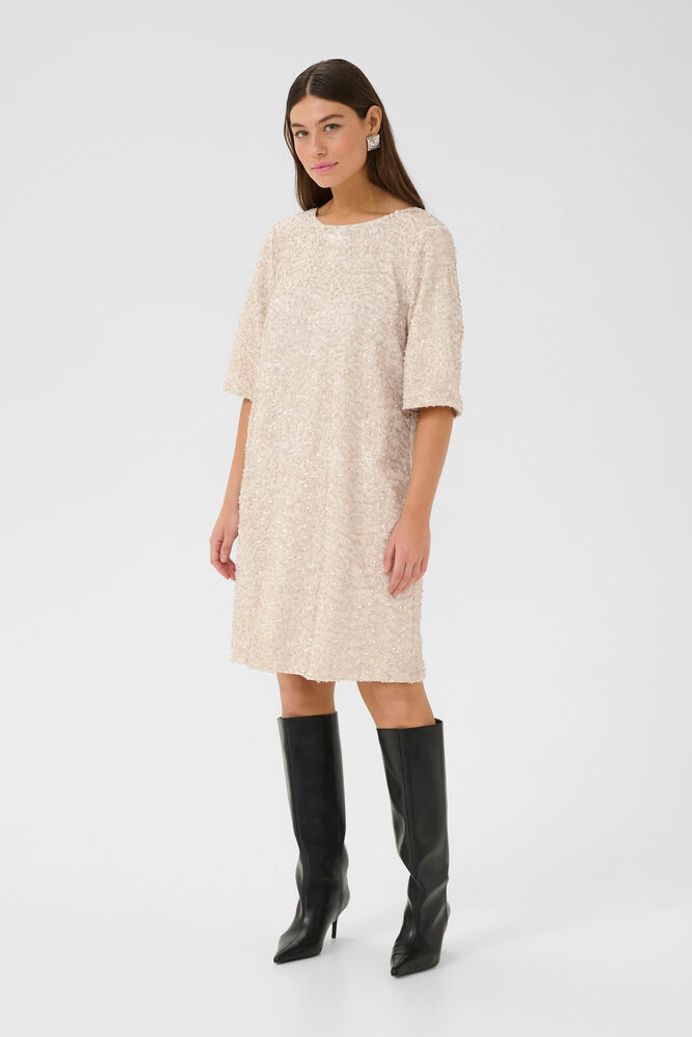 Nali Dress in Whitecap