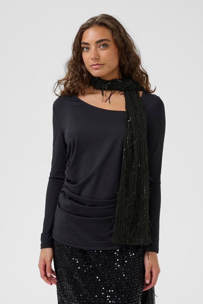 Bling Scarf in Black