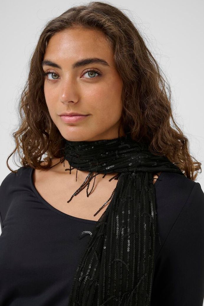 Bling Scarf in Black