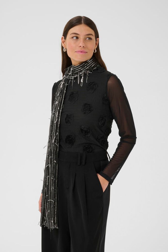 Bling Scarf in Silver