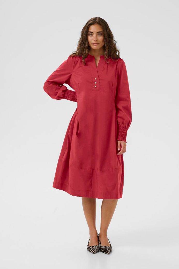 Loretta Antoinett Dress in Chilli Pepper