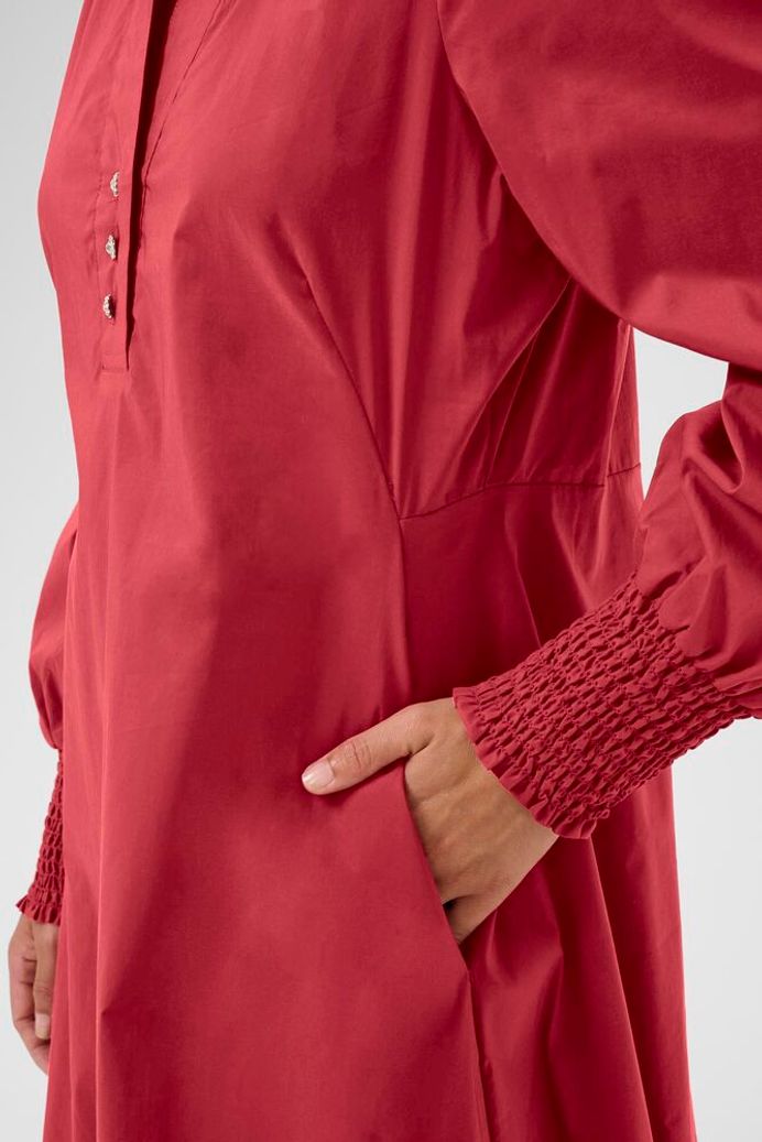 Loretta Antoinett Dress in Chilli Pepper