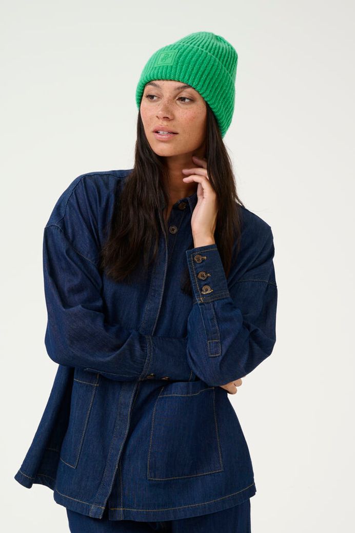 Merva Hat in Holly Green Melange