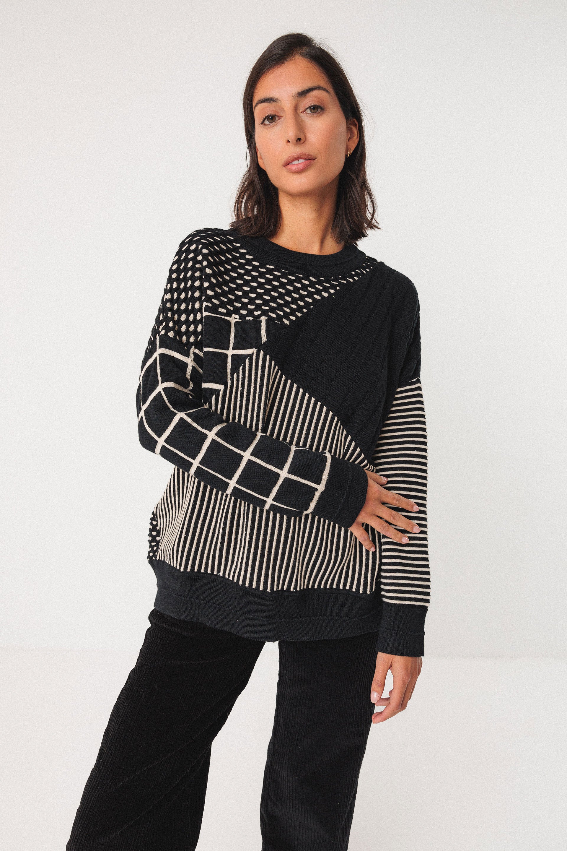 Ismene-Gots Sweater in Black