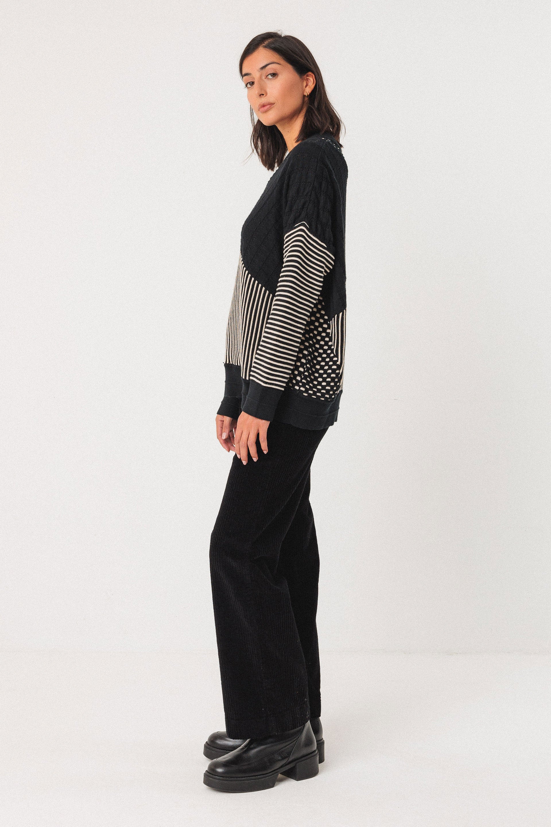Ismene-Gots Sweater in Black