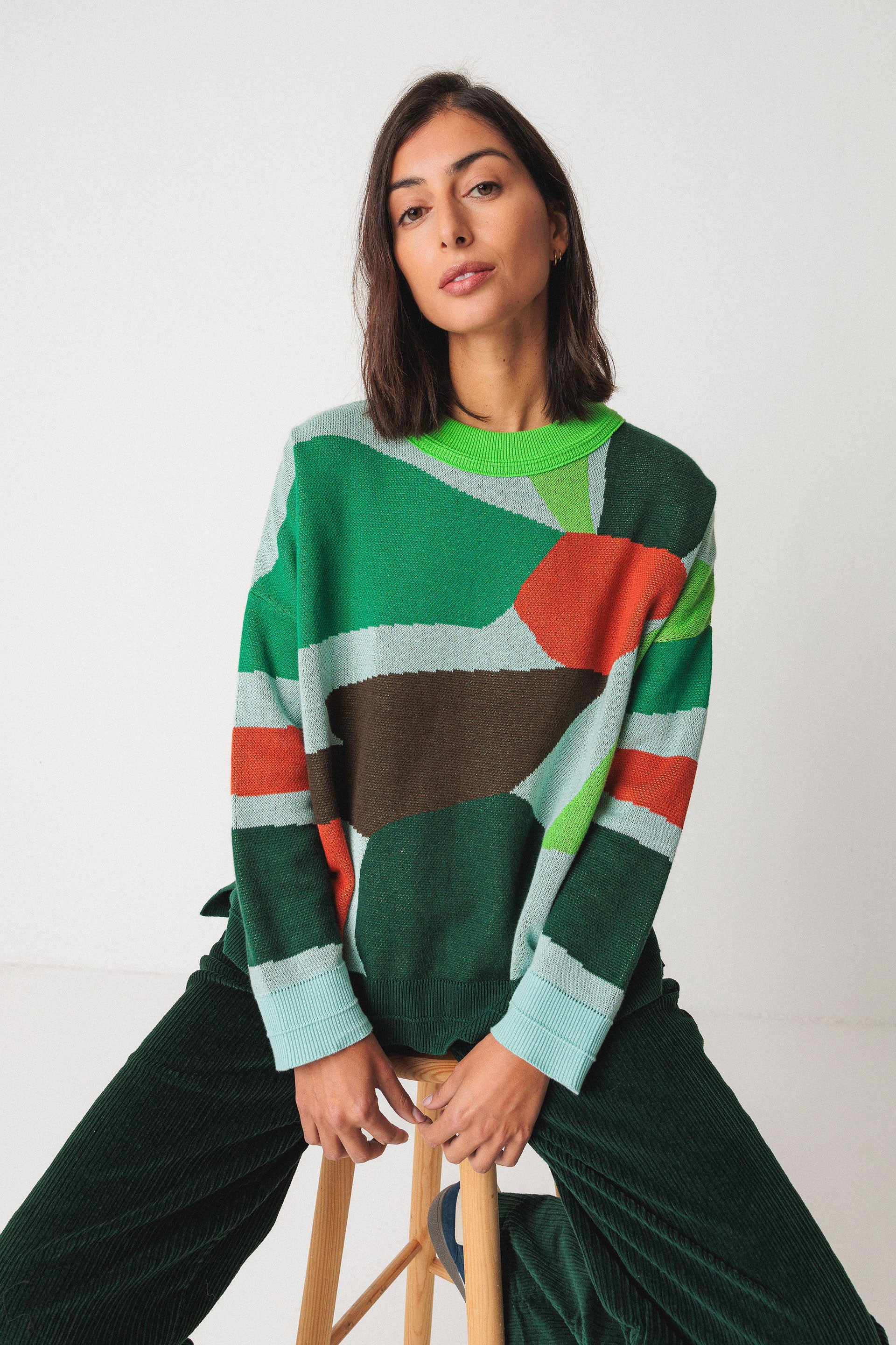 Lexa - Gots Sweater in Multicolour