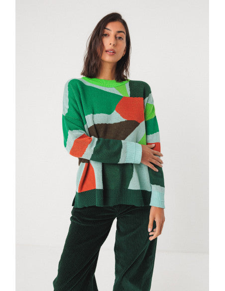 Lexa - Gots Sweater in Multicolour