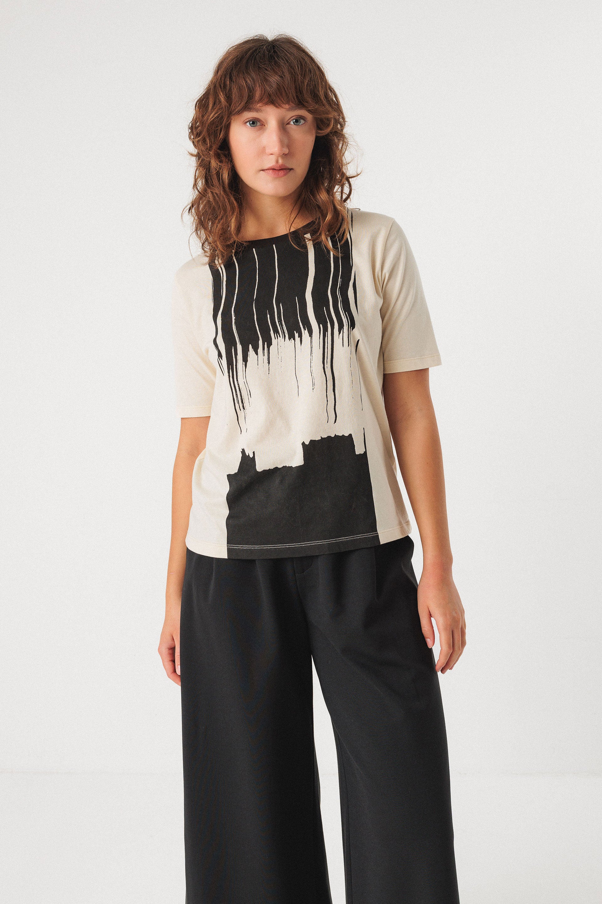 Lierni-Gots T-Shirt in Cream