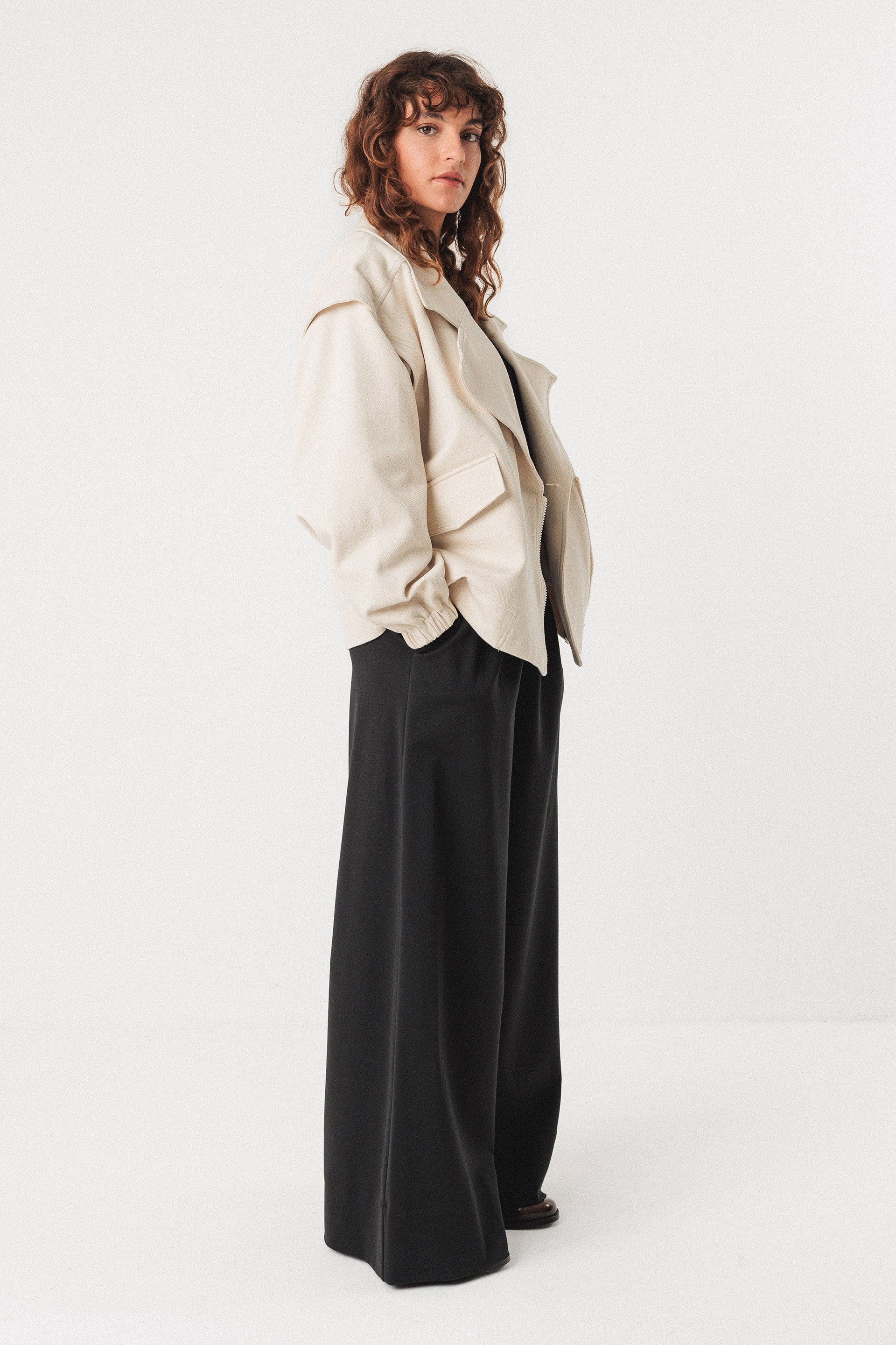 Maren Jacket in Cream