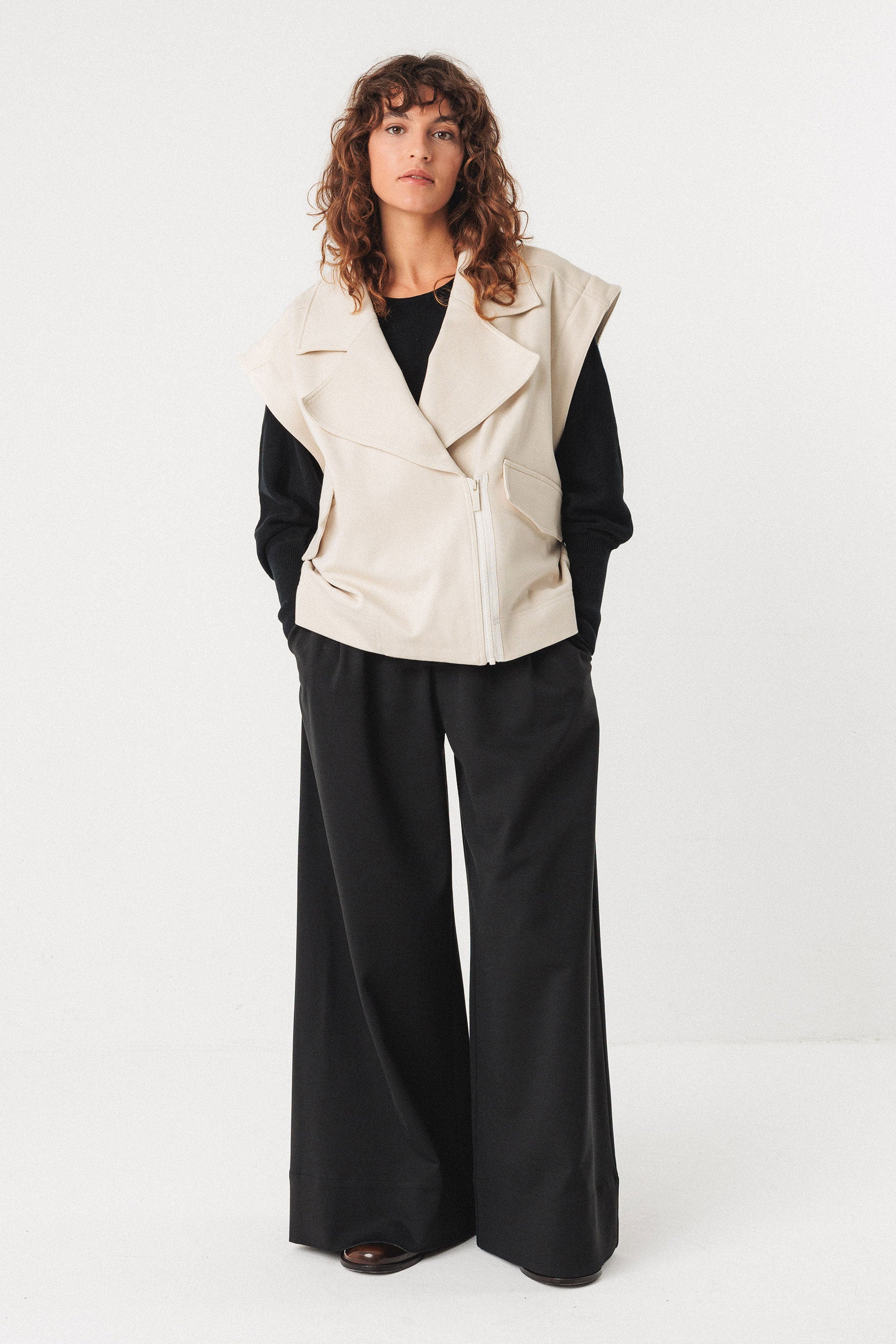 Maren Jacket in Cream