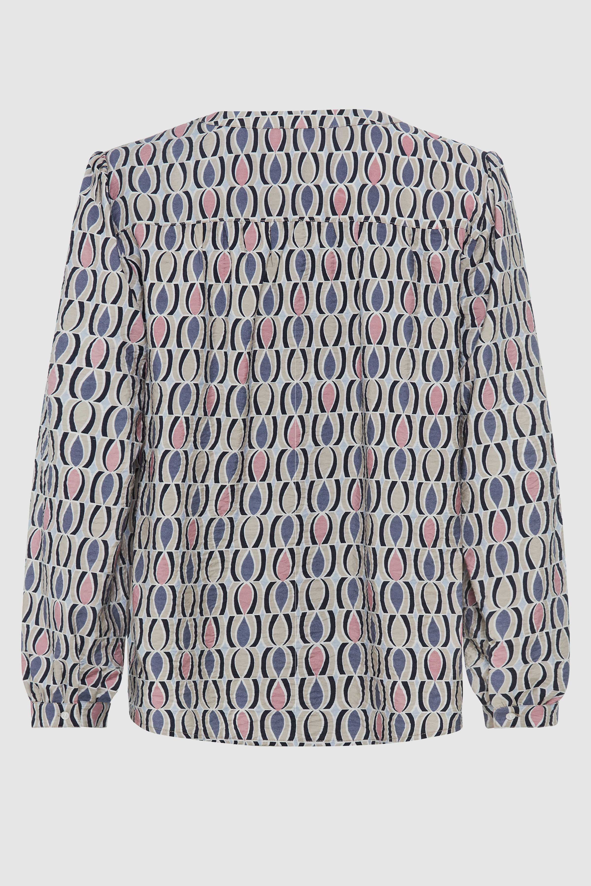 Long Sleeve Blouse in Vintage Pink
