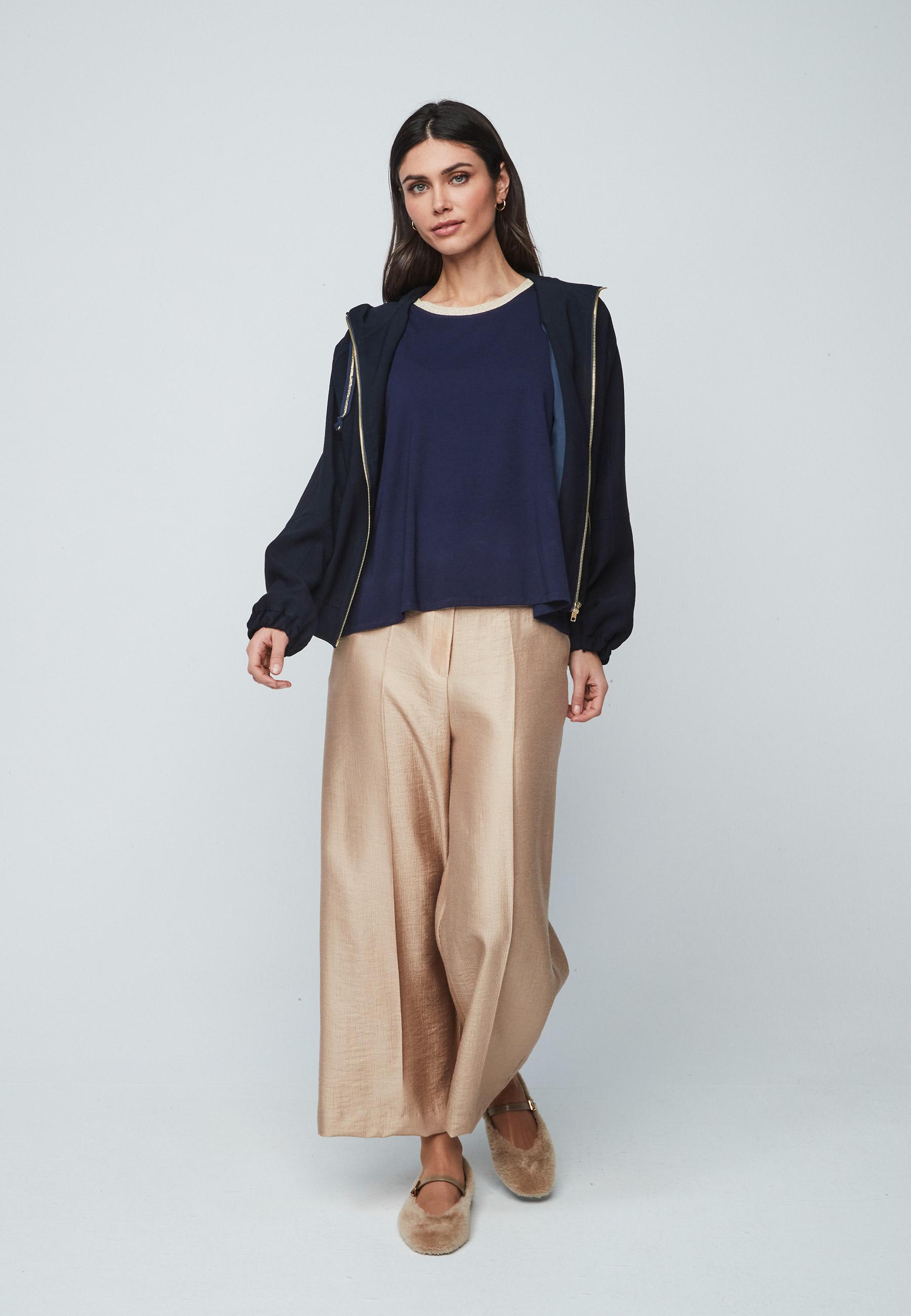 Rilia Trouser in Gold