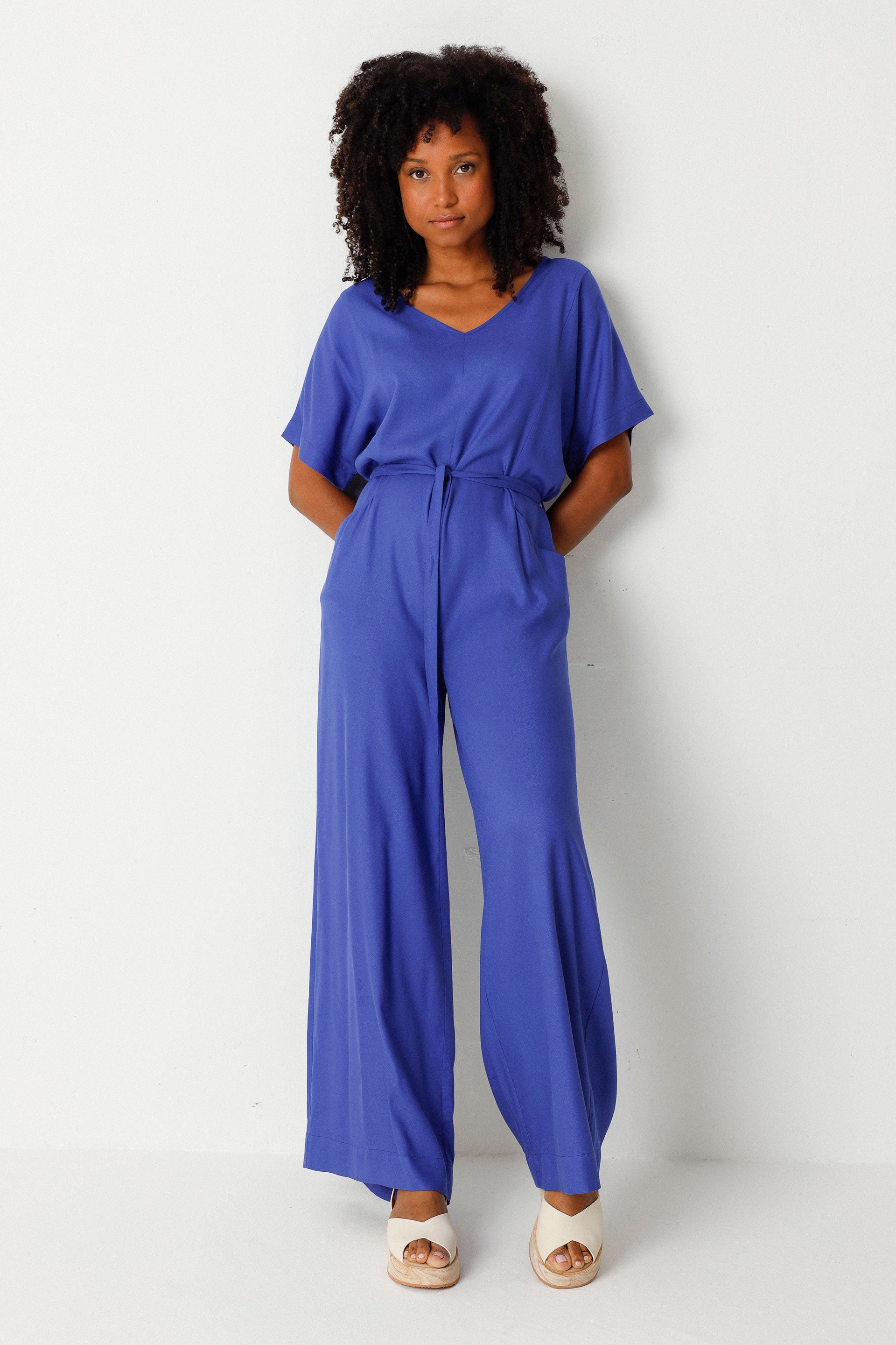 Alaia Jumpsuit in Royal Blue