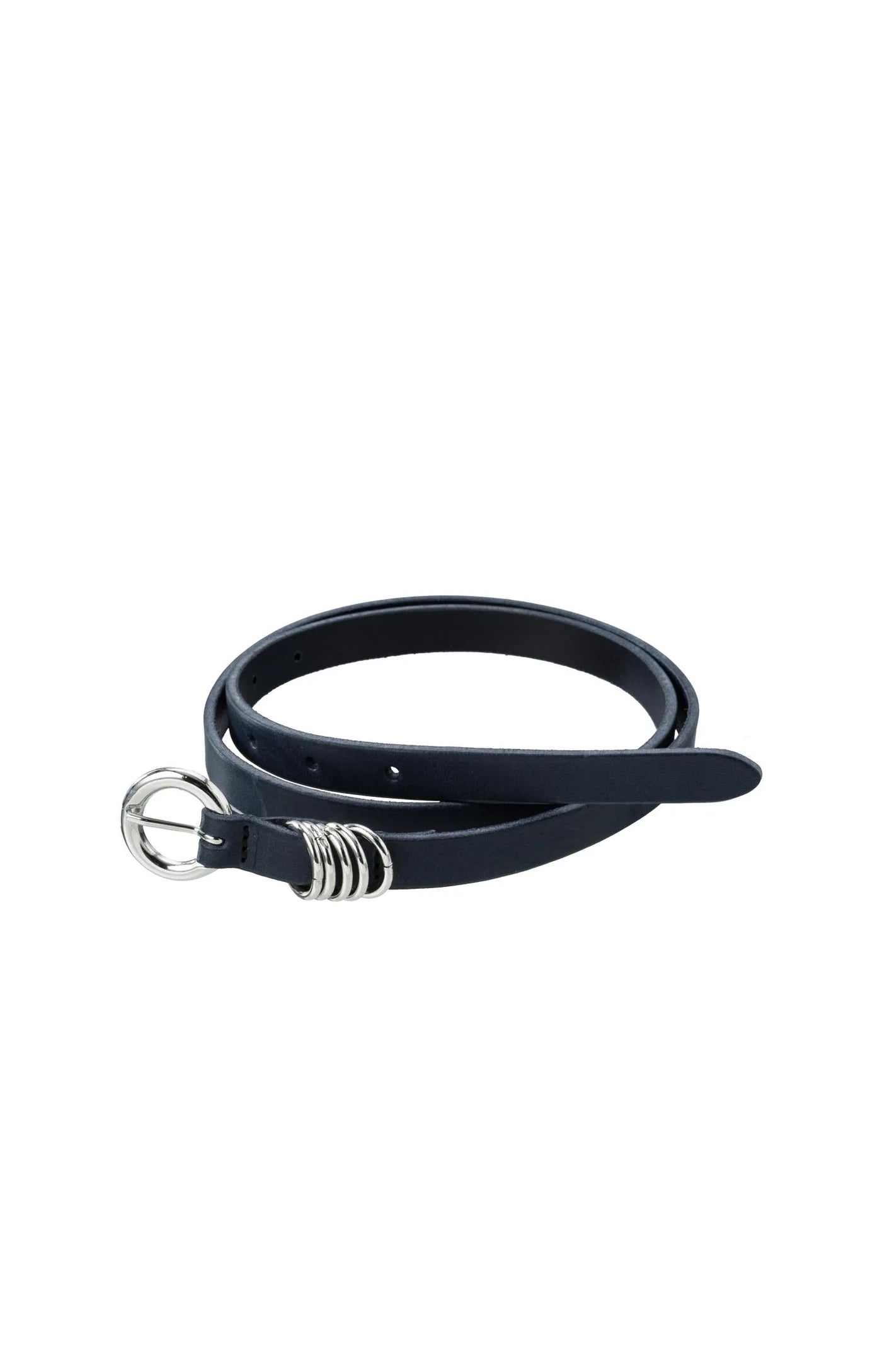 Lynn Small Belt in Inkwell Blue