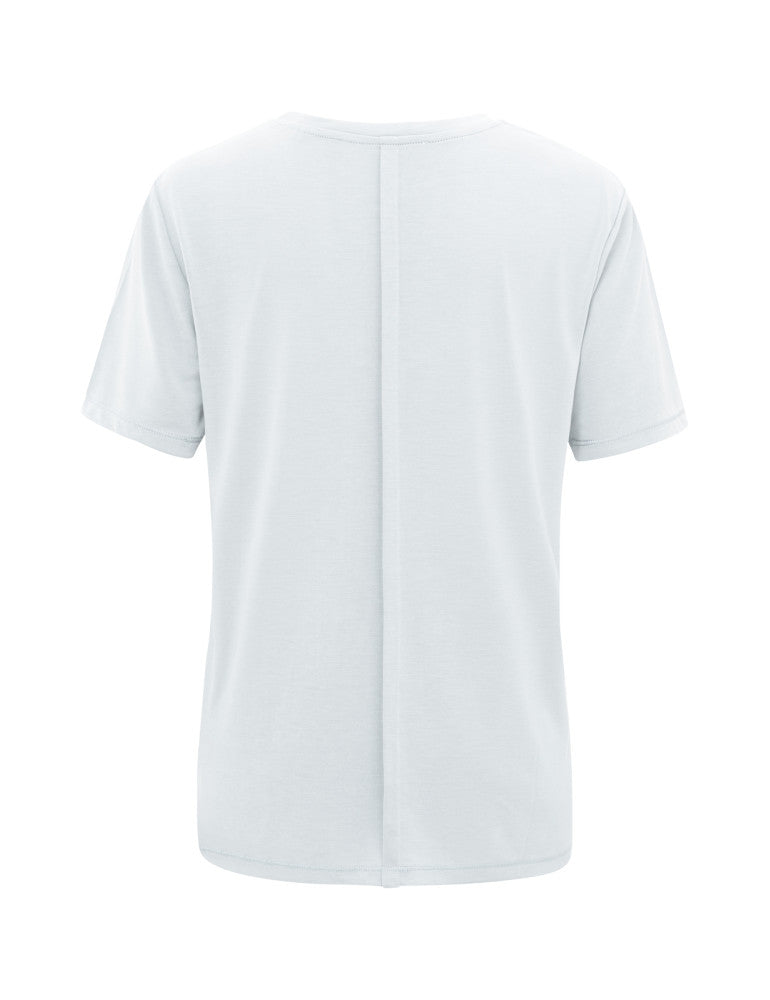 V-Neck T-Shirt in Nimbus Cloud Grey