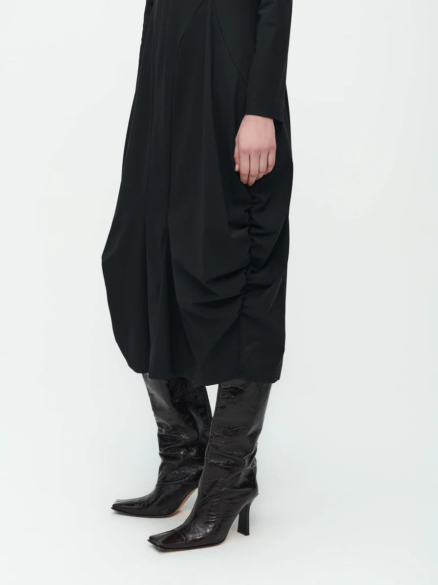 Ria Jersey Dress in Black