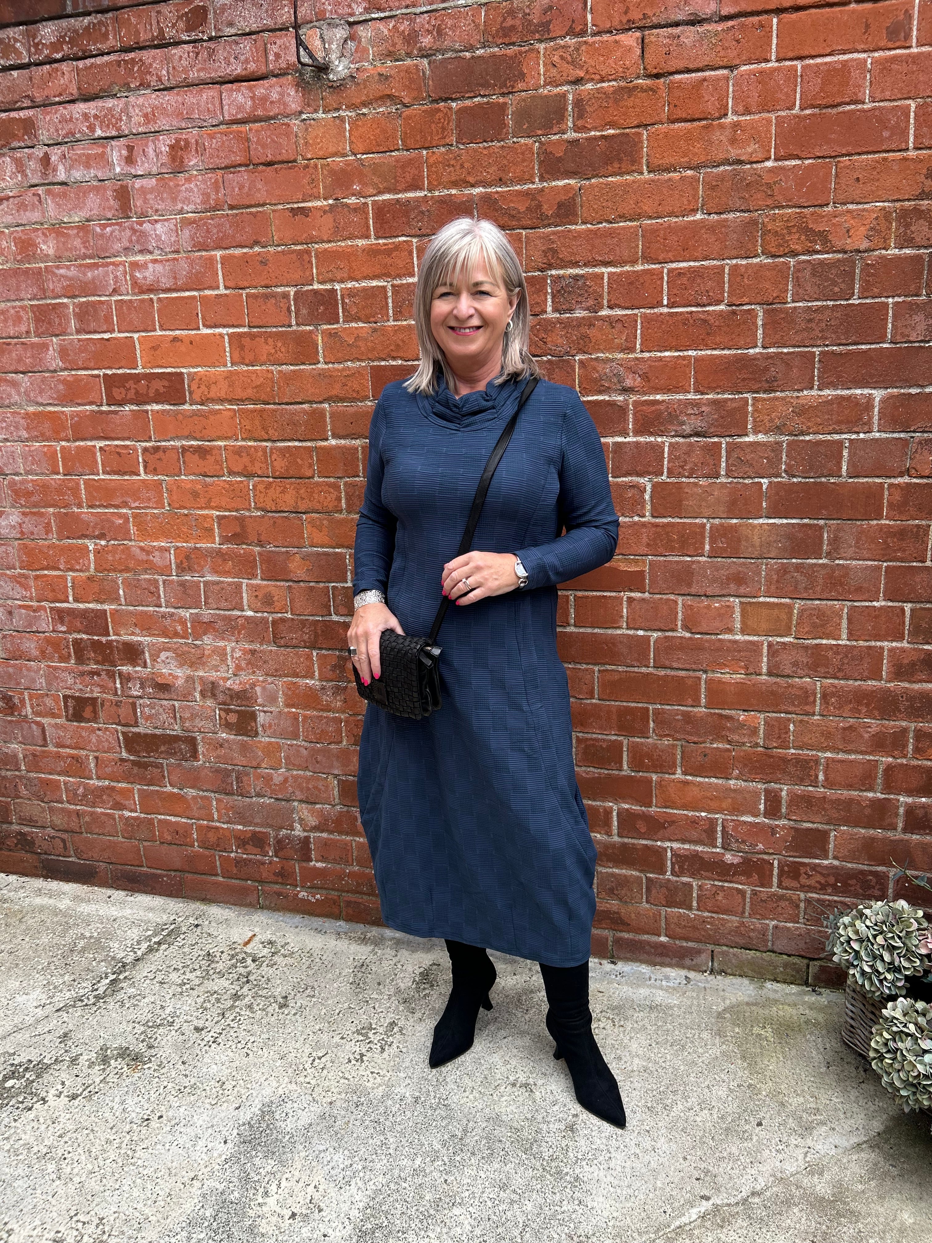 Bubble Dress in Blue