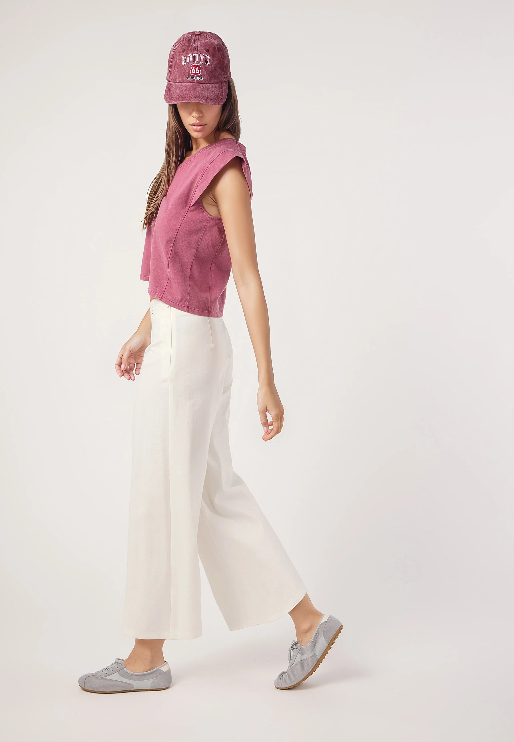 Katherine Trouser in White