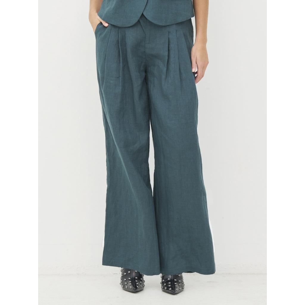 Camila Trousers in Petrol