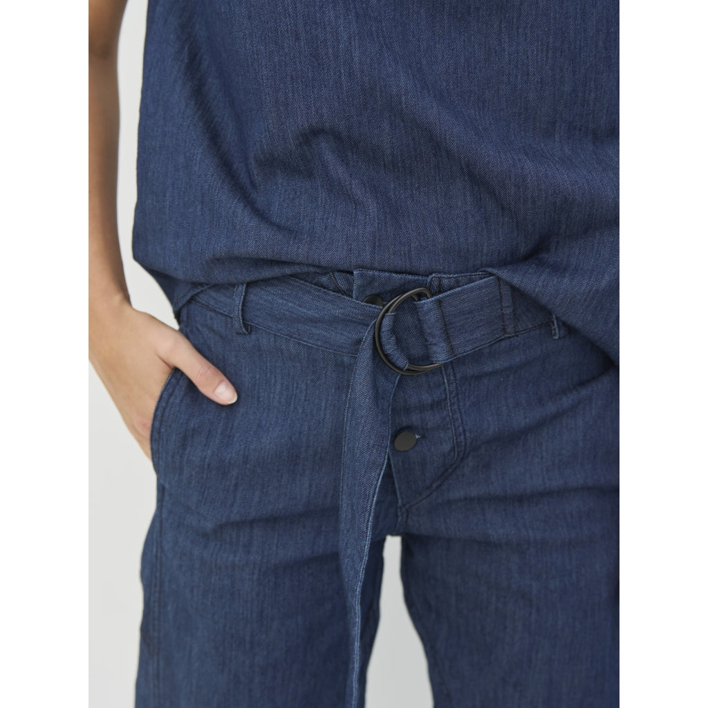 Cecil Trousers in Denim blue