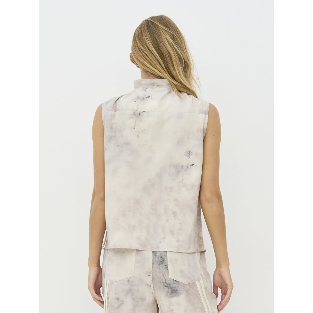 Claire Top in Bone Mix