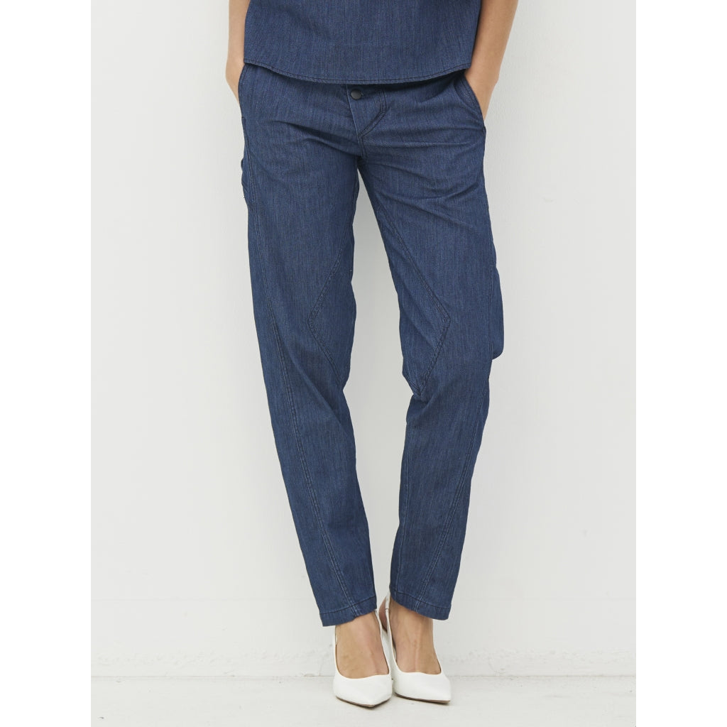 Cecil Trousers in Denim blue