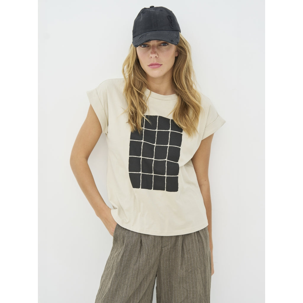 Cheyenne Tee in Bone