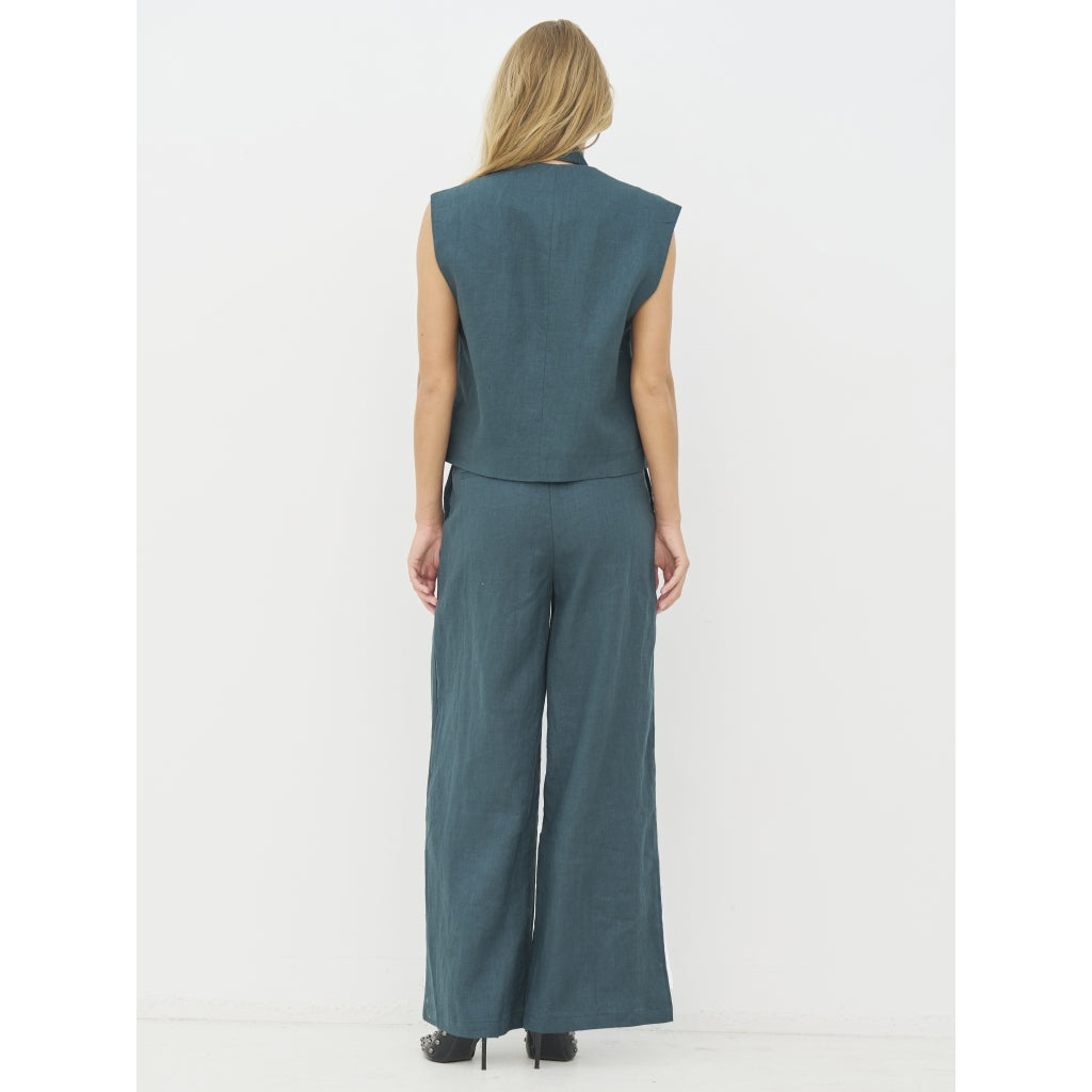 Camila Trousers in Petrol