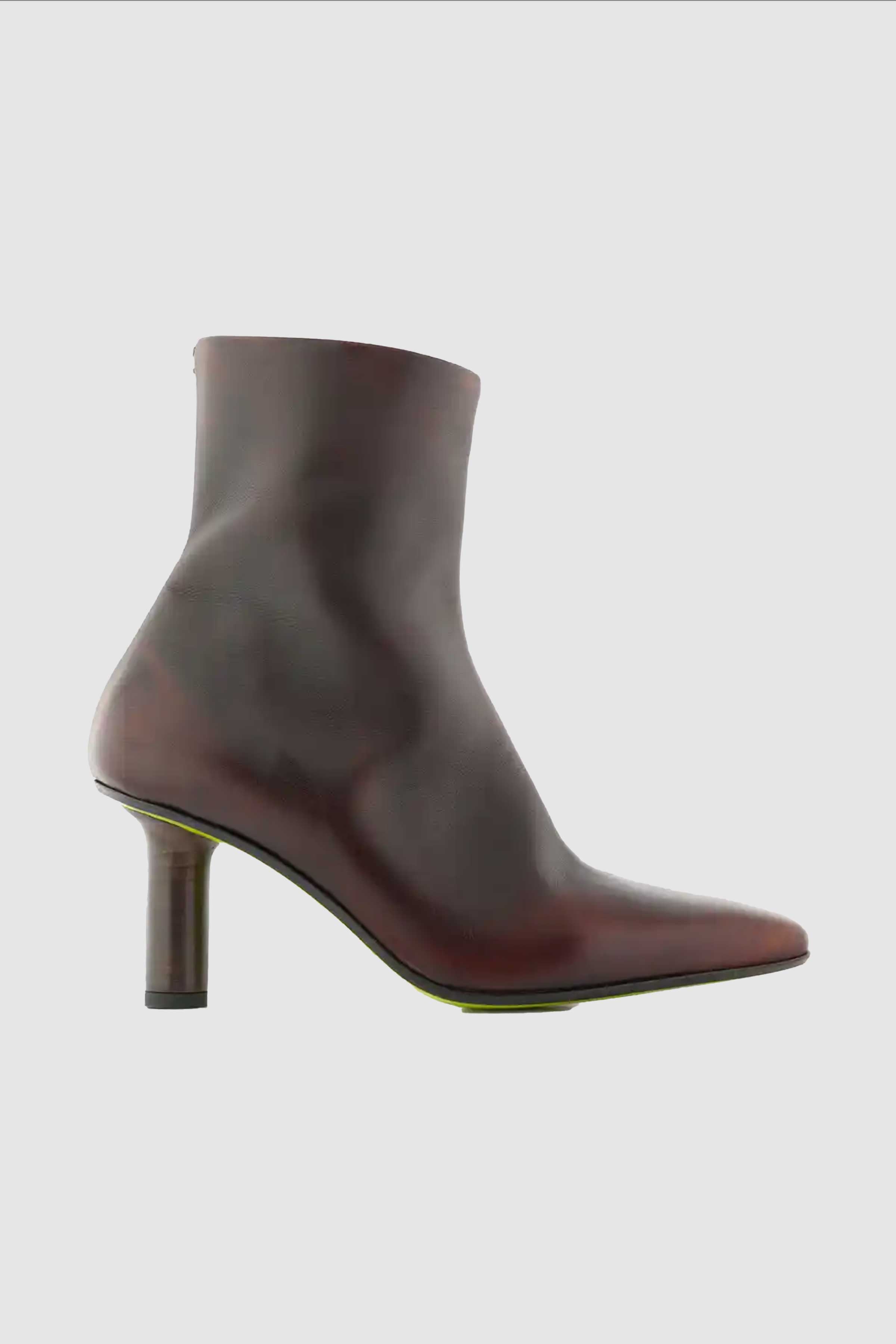 Molly Heeled Boot in Bordeaux