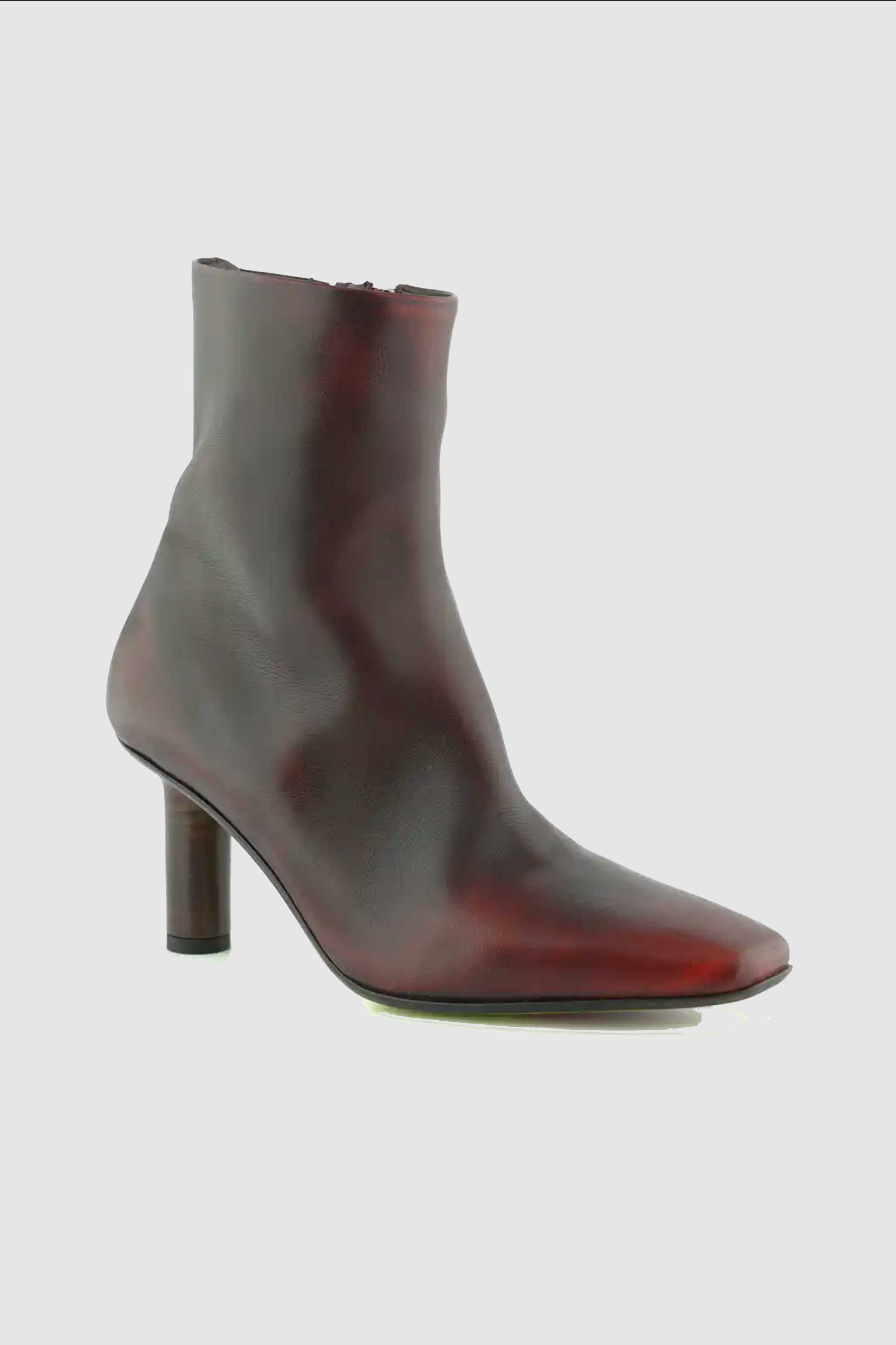 Molly Heeled Boot in Bordeaux