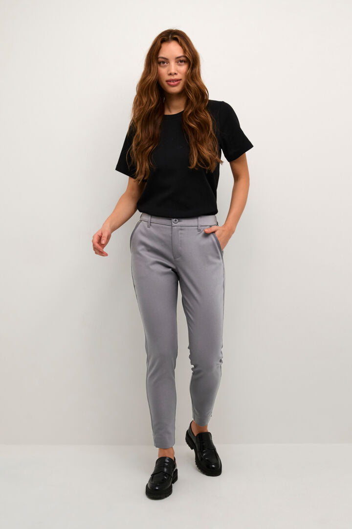 Alpha Trousers in Mid Grey