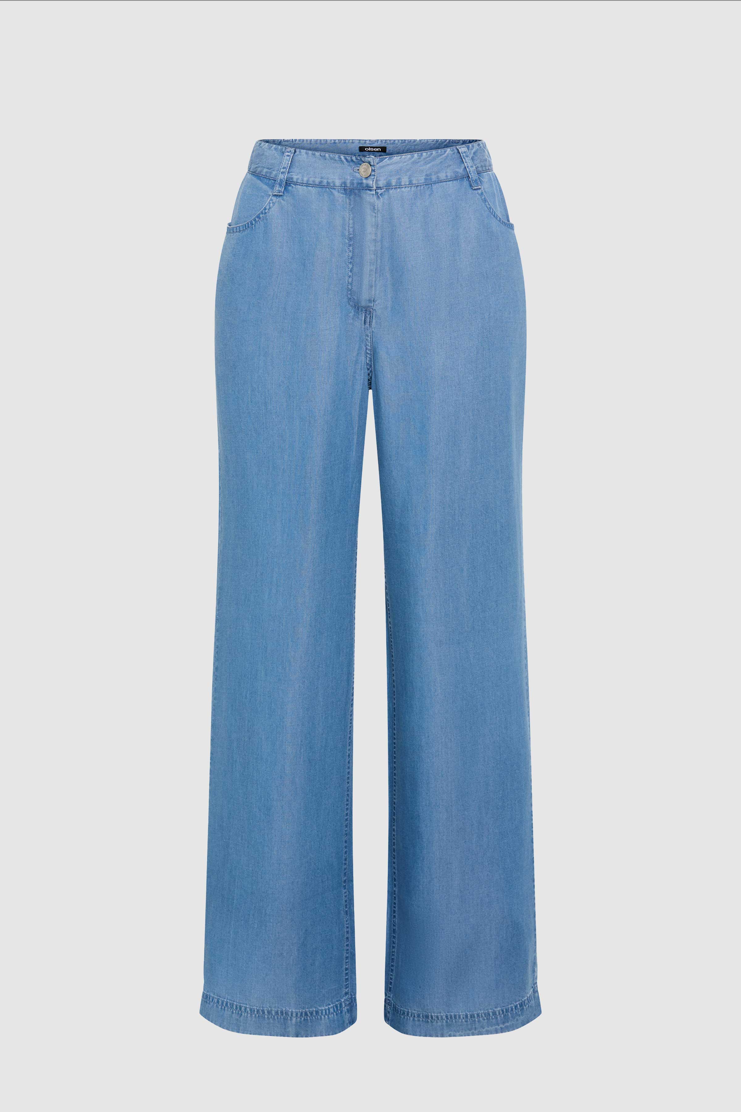 Anna Wide Jeans in Light Denim