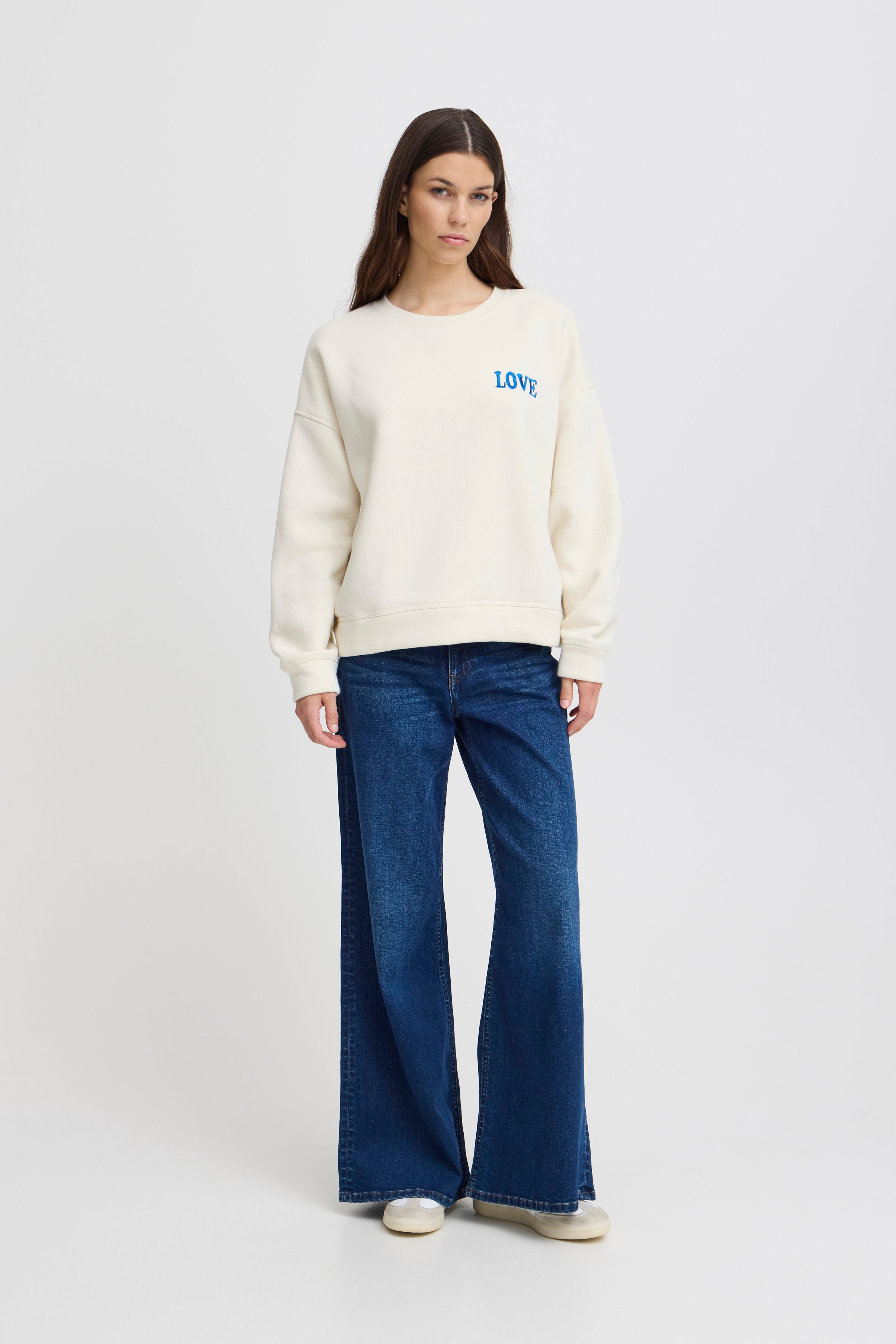 Merella Sweater Birch in White/ Blue