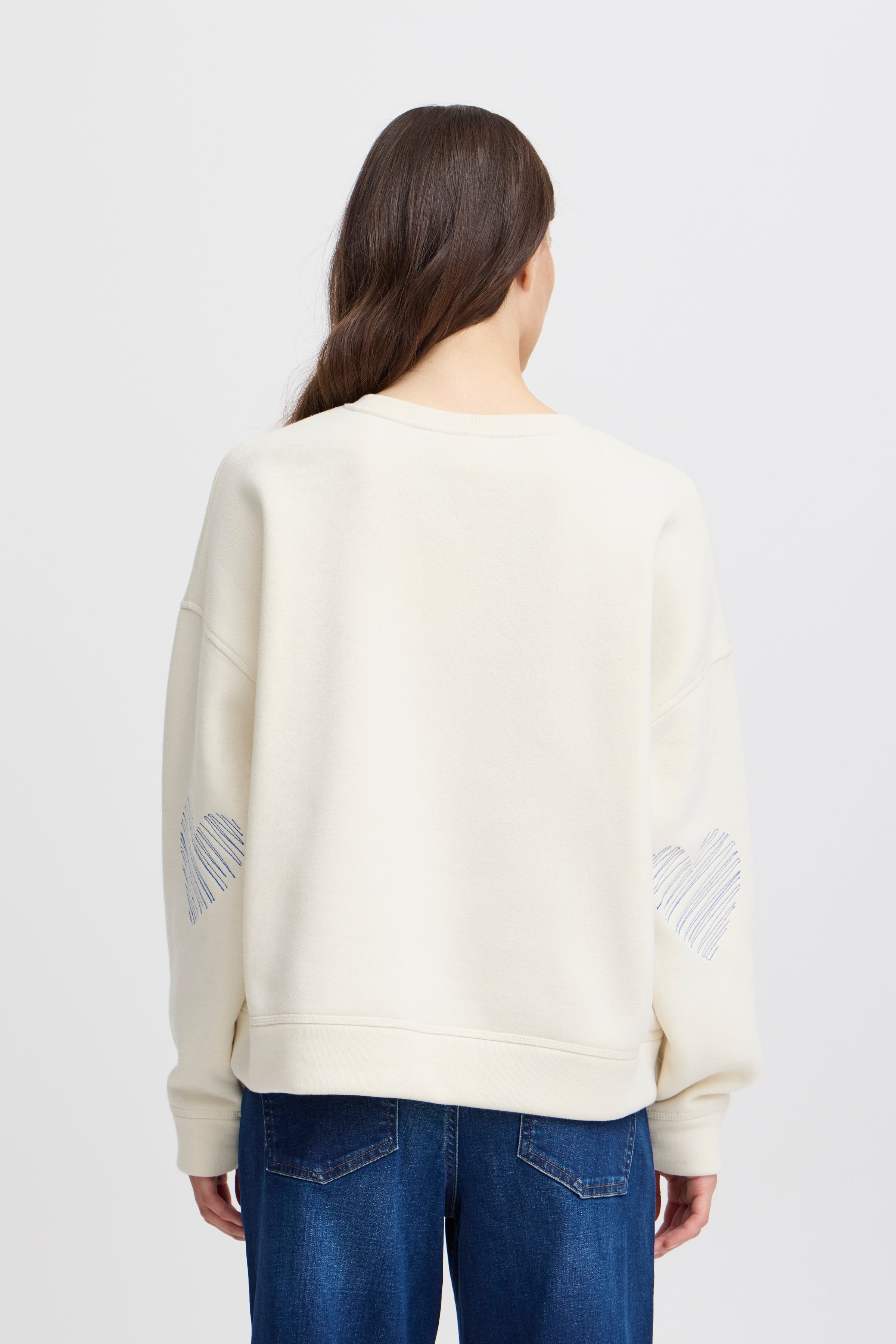 Merella Sweater Birch in White/ Blue