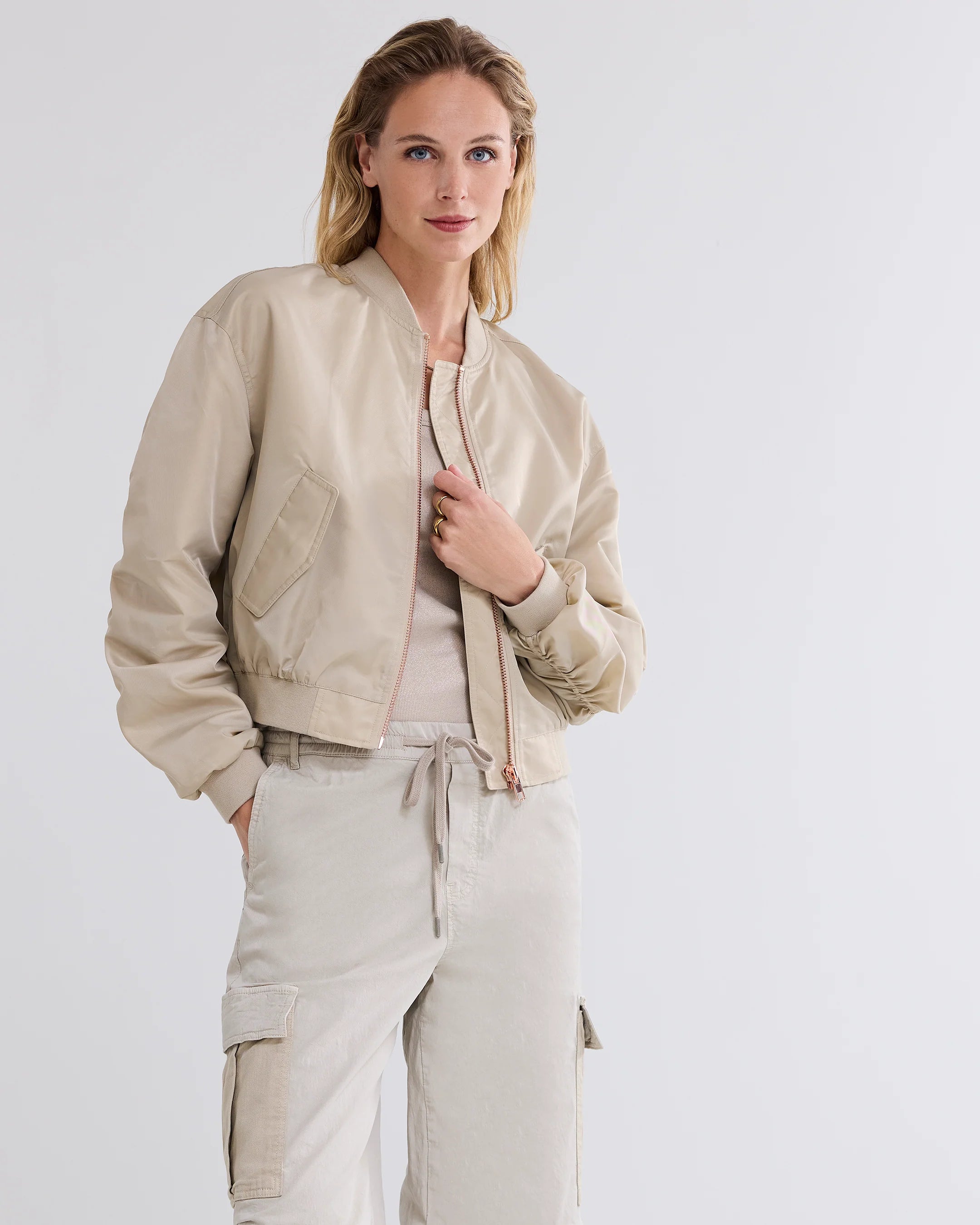 Bomber Jacket in Cashmere