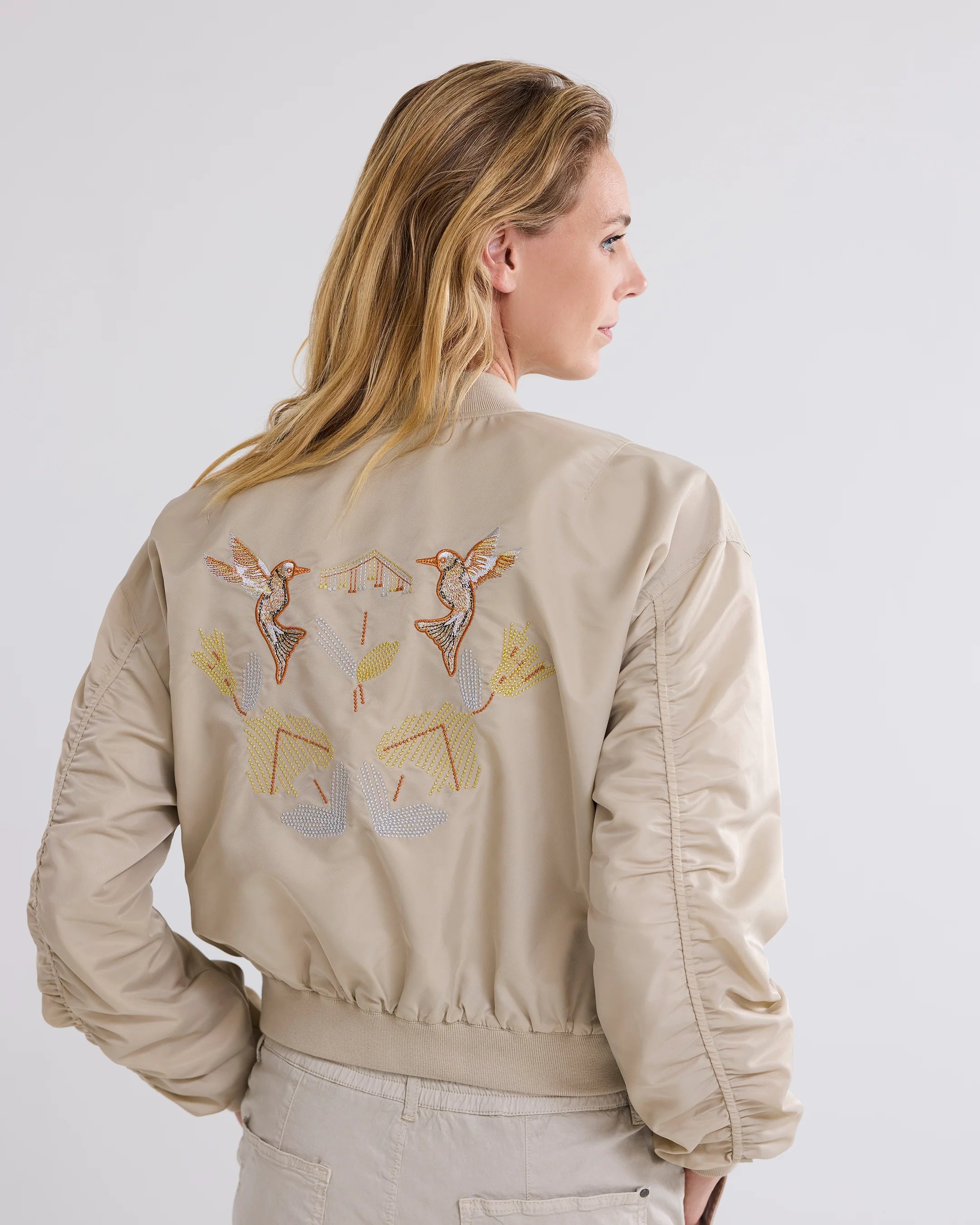 Bomber Jacket in Cashmere